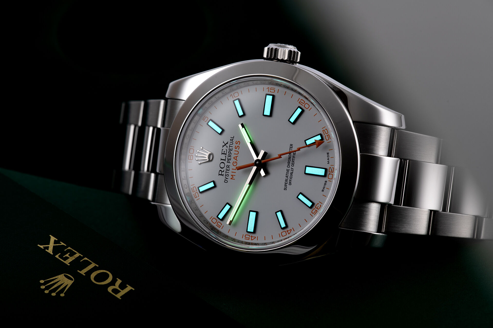 ref 116400 | Rolex Warranty to 2024 | Rolex Milgauss