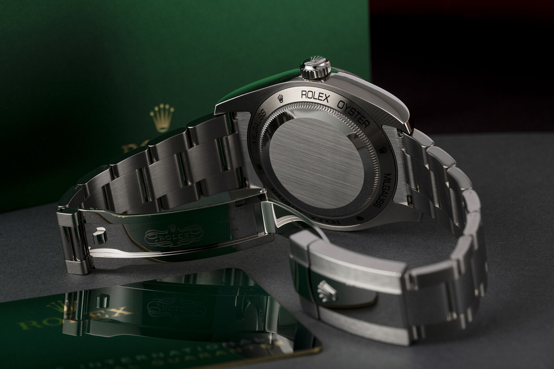 ref 116400GV | Rolex Warranty to 2025 | Rolex Milgauss