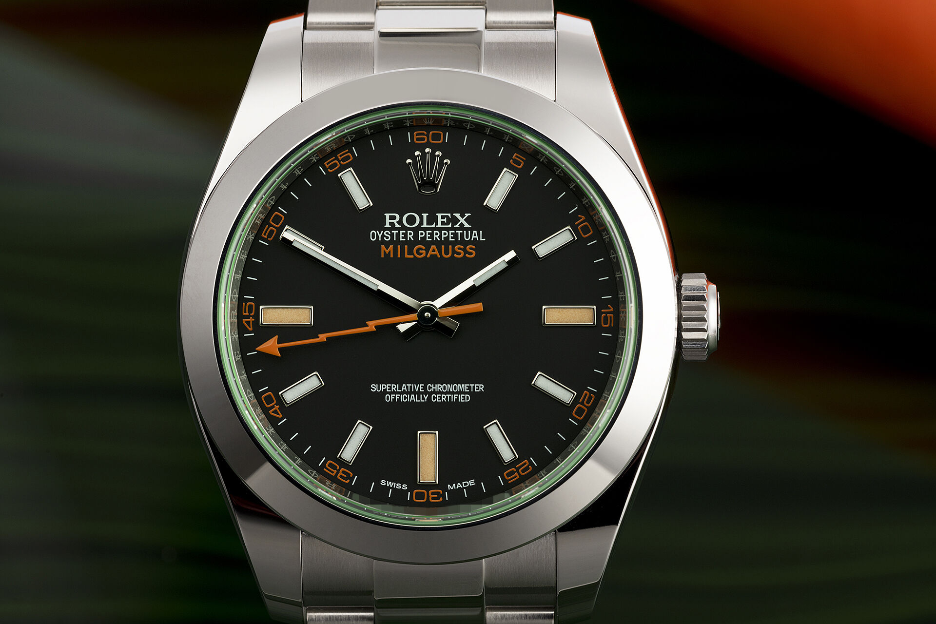 ref 116400GV | Rolex Warranty to 2025 | Rolex Milgauss