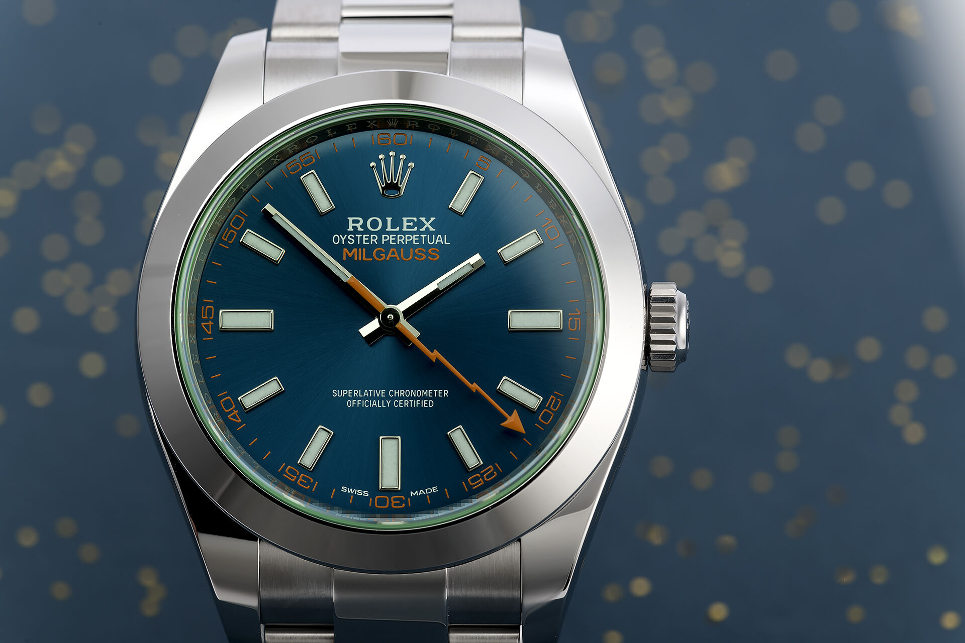 ref 116400GV | Rolex Warranty to 2026 | Rolex Milgauss