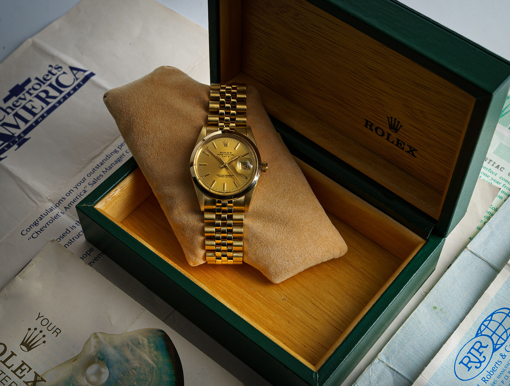 ref 1500 | 1500 - 'Chevrolet' | Rolex Oyster Date