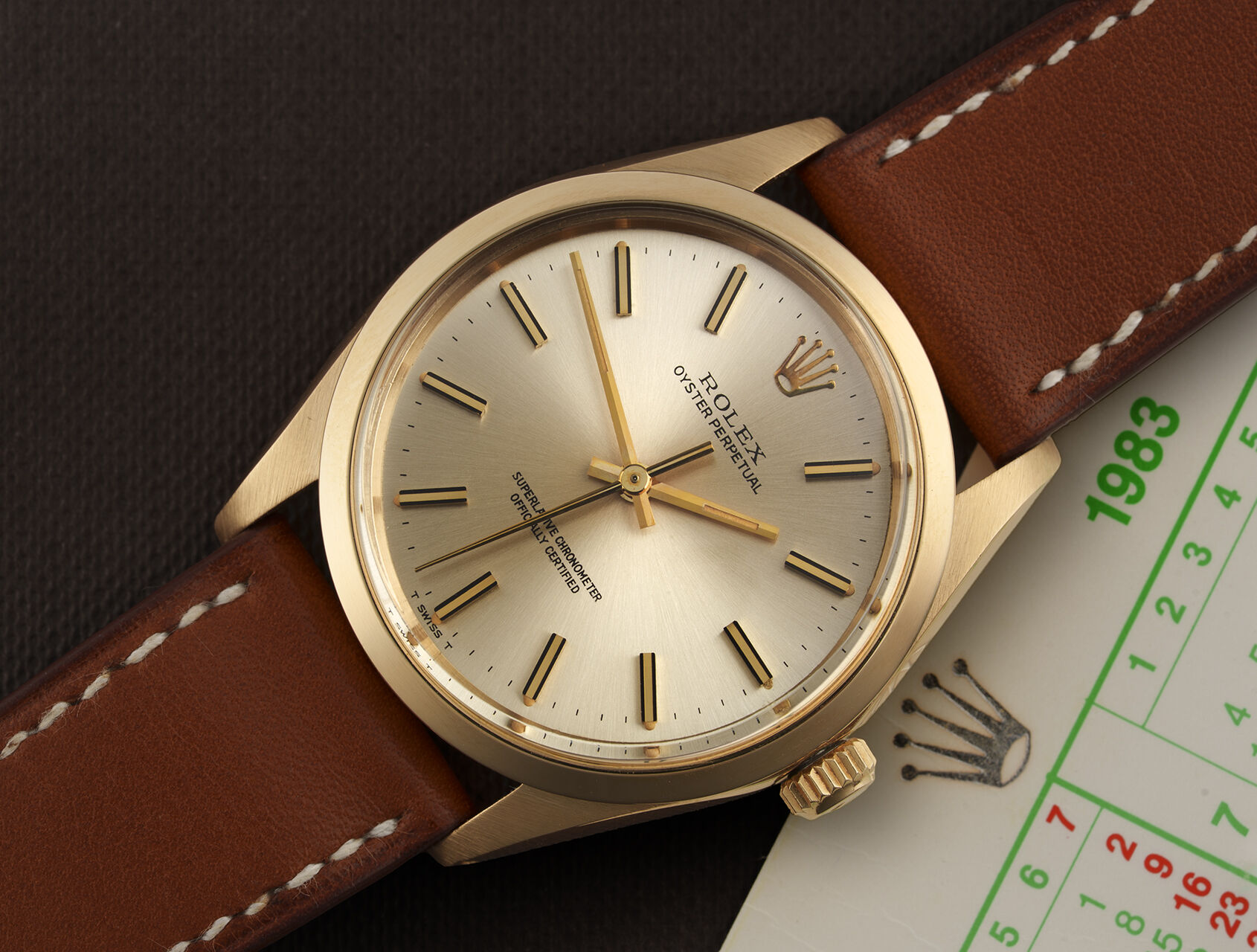 ref 1002 | 1002 - 18ct Yellow Gold | Rolex Oyster Perpetual