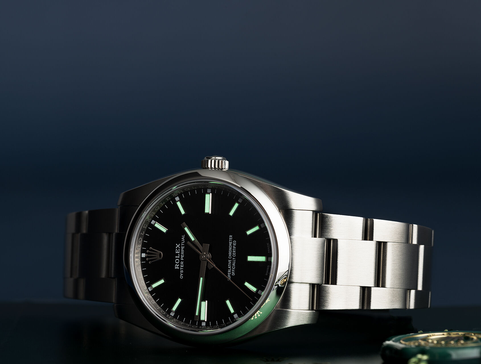 ref 114200 | 114200 - Box & Certificate | Rolex Oyster Perpetual