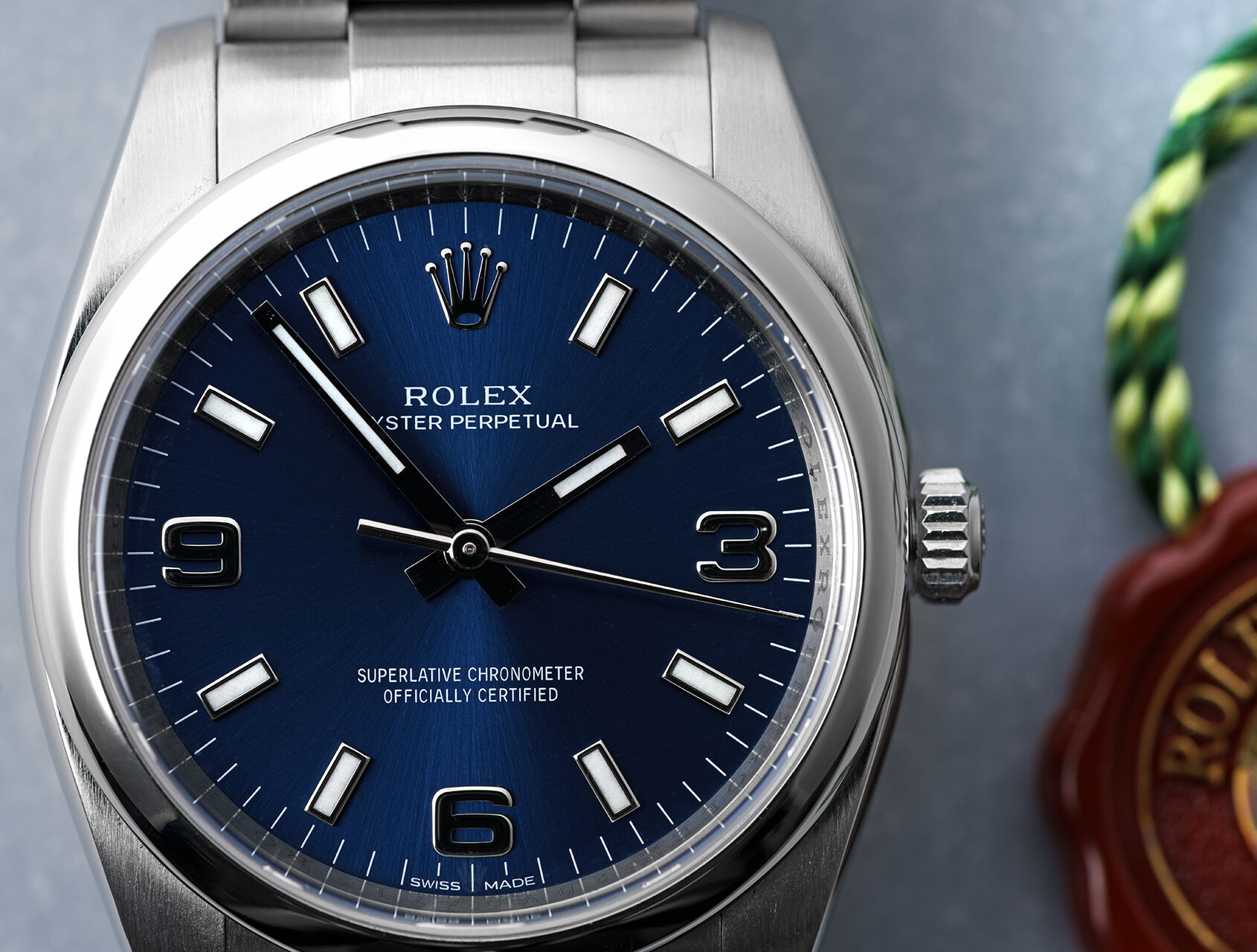 ref 114200 | 114200 - Box & Papers | Rolex Oyster Perpetual