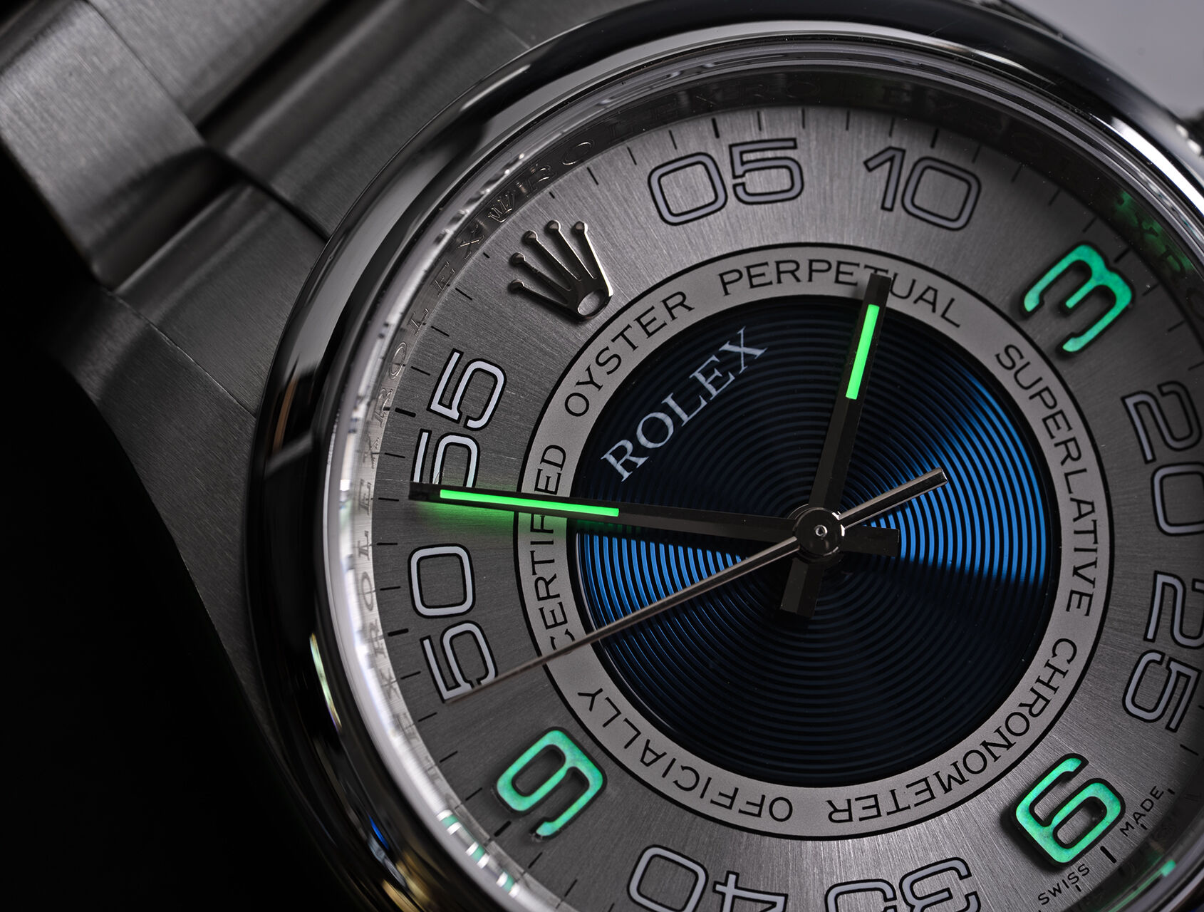 ref 116000 | 116000 - Concentric Dial | Rolex Oyster Perpetual