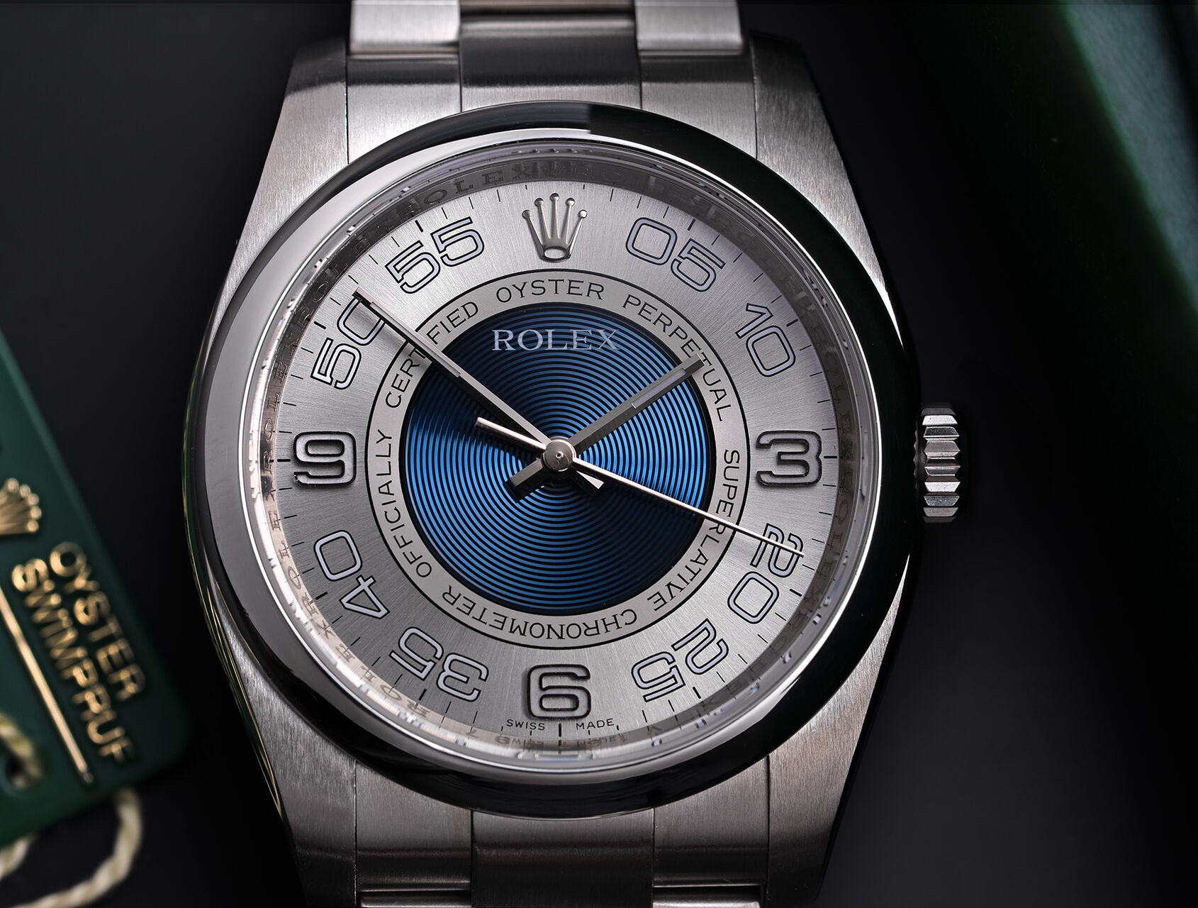 ref 116000 | 116000 - Concentric Dial | Rolex Oyster Perpetual