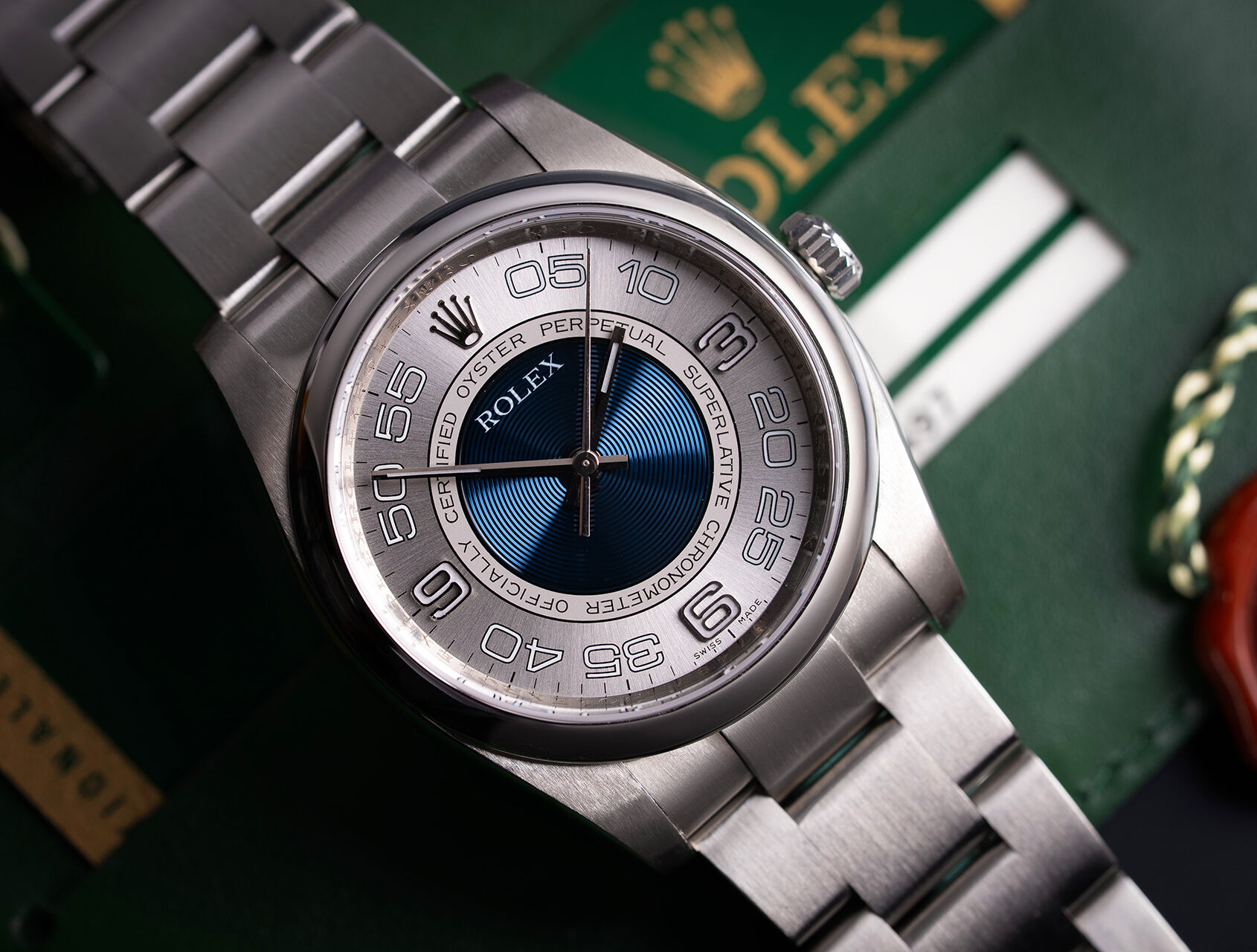 ref 116000 | 116000 - Concentric Dial | Rolex Oyster Perpetual