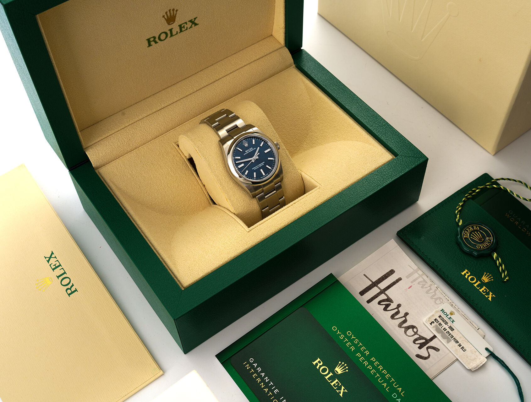 ref 124200 | 124200 - Box & Papers | Rolex Oyster Perpetual