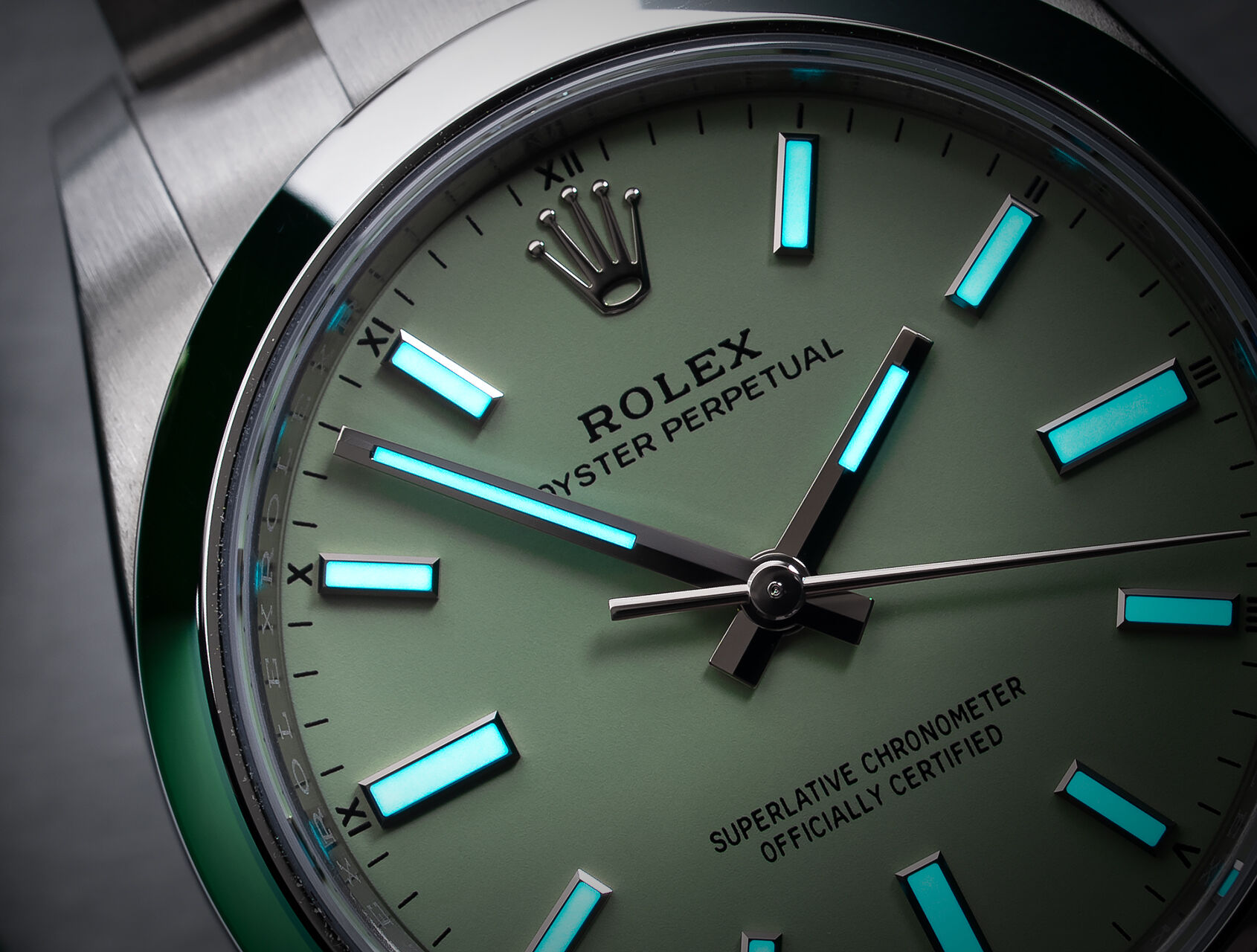 ref 124200 | 124200 - Pistachio | Rolex Oyster Perpetual