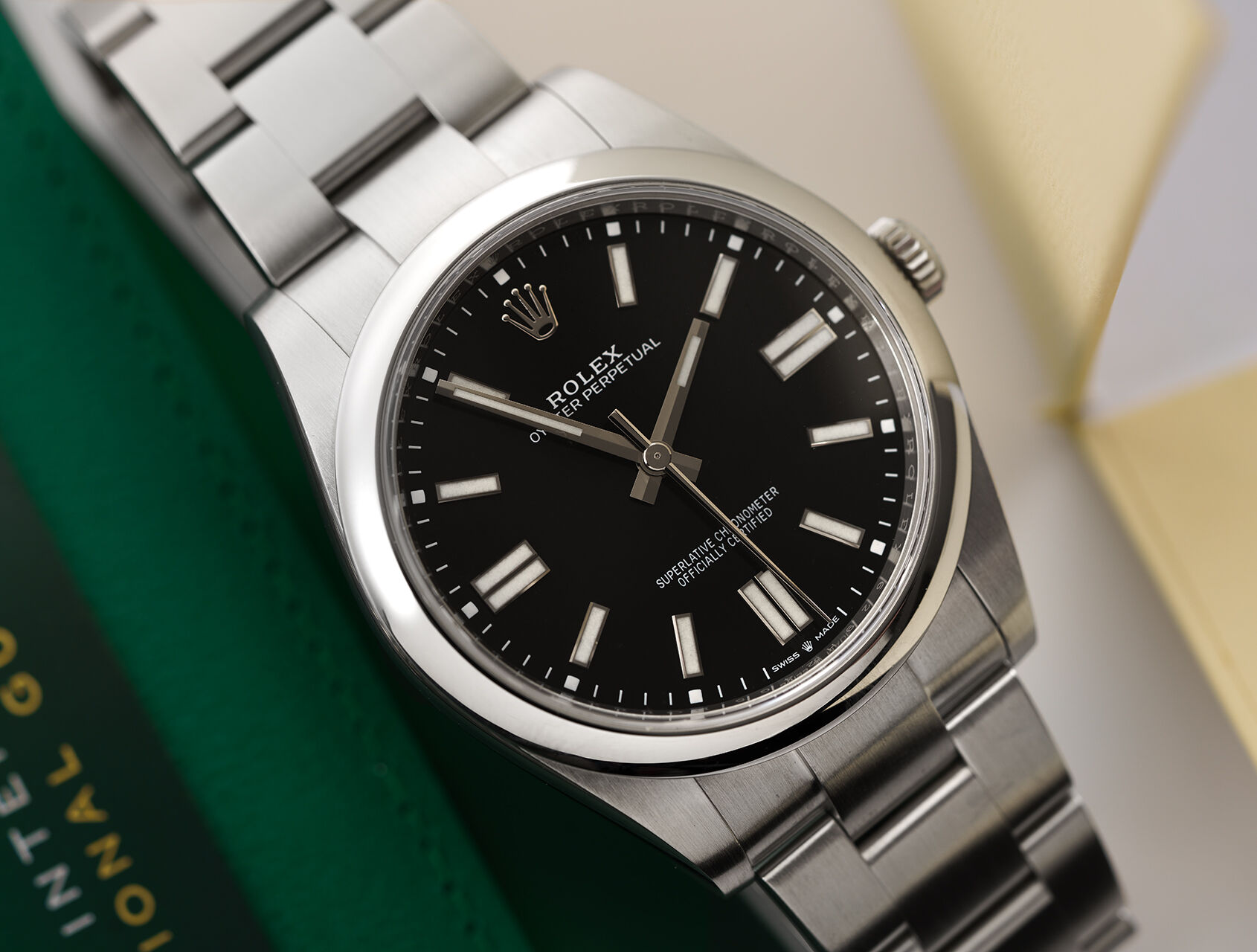 ref 124300 | 124300 - Box & Certificate | Rolex Oyster Perpetual