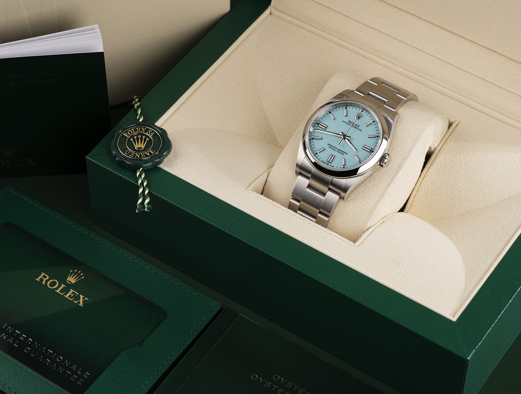 ref 126000 | 126000 - Box & Certificate | Rolex Oyster Perpetual