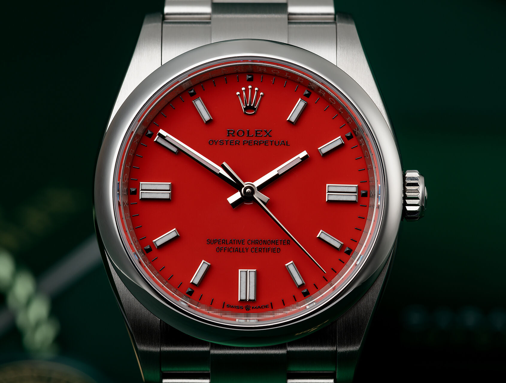 ref 126000 | 126000 - Coral Red | Rolex Oyster Perpetual