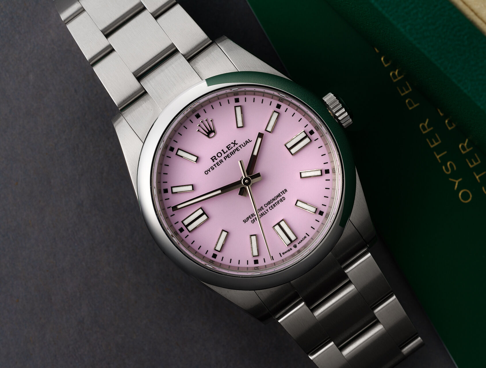 ref 134300 | 134300 - Candy Pink | Rolex Oyster Perpetual