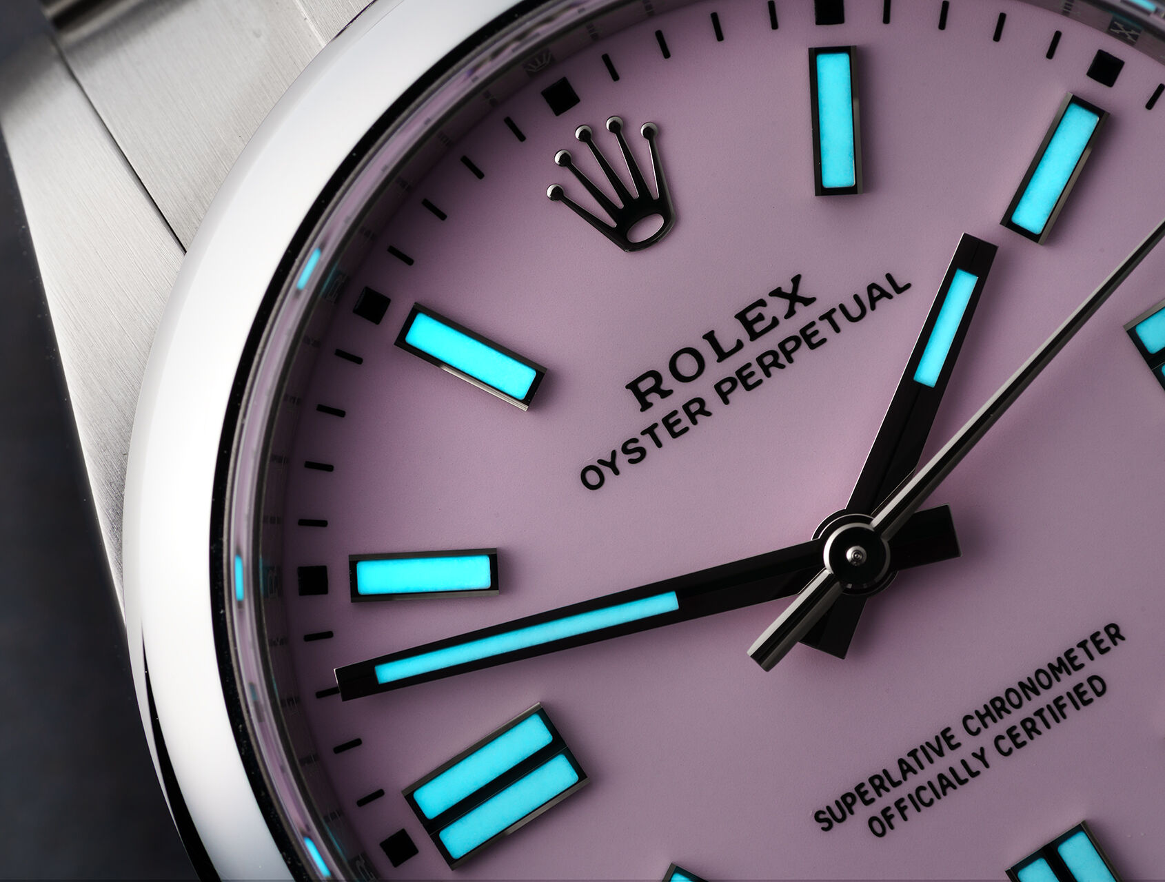 ref 134300 | 134300 - Candy Pink | Rolex Oyster Perpetual