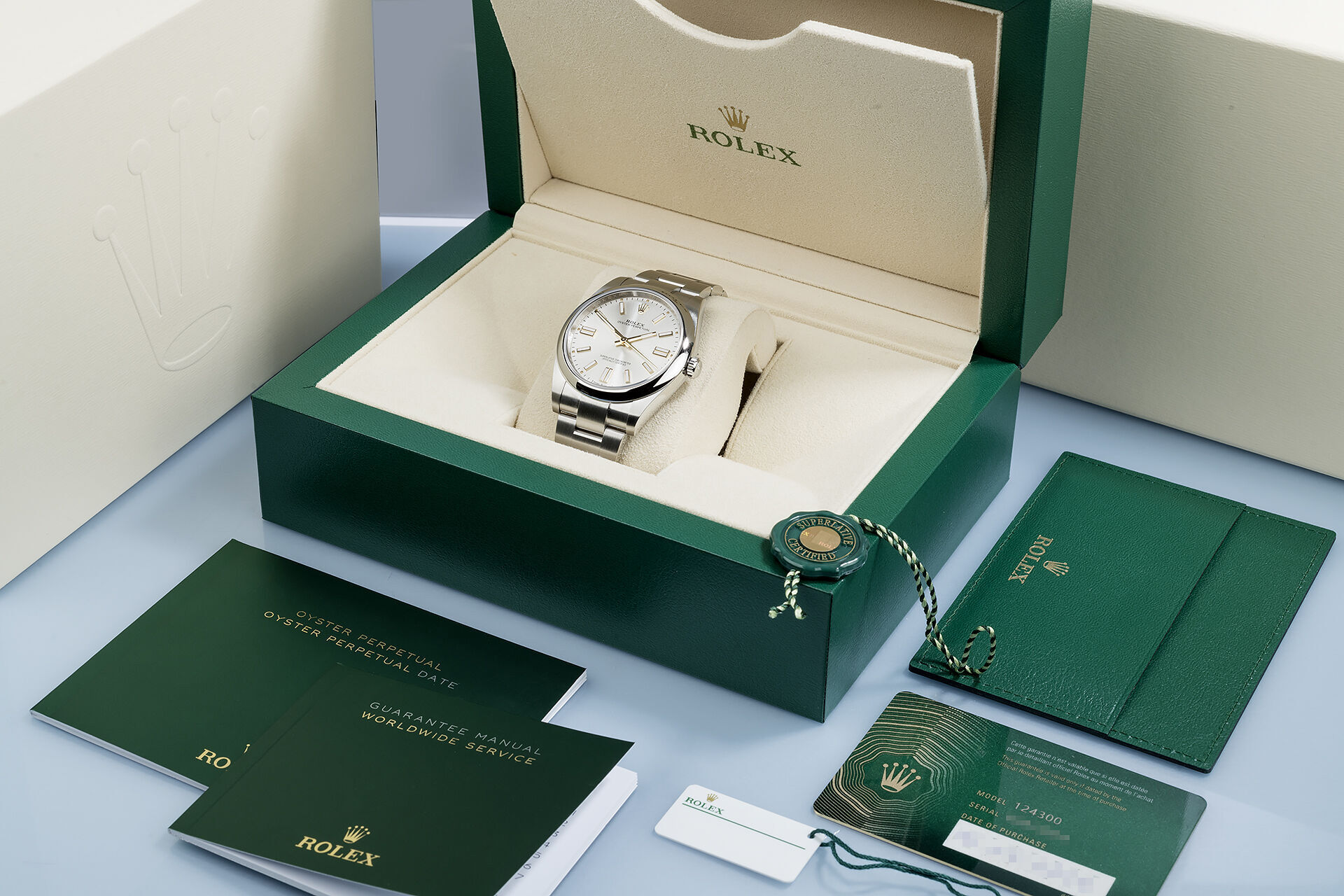 ref 124300 | Brand New | Rolex Oyster Perpetual