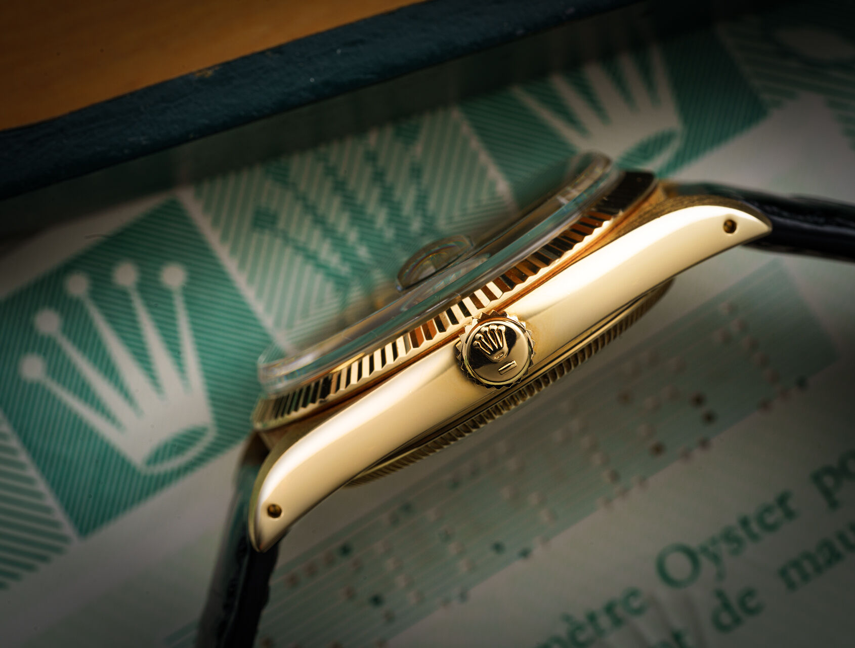 ref 1503 | 1503 - 18ct Yellow Gold | Rolex Oyster Perpetual Date