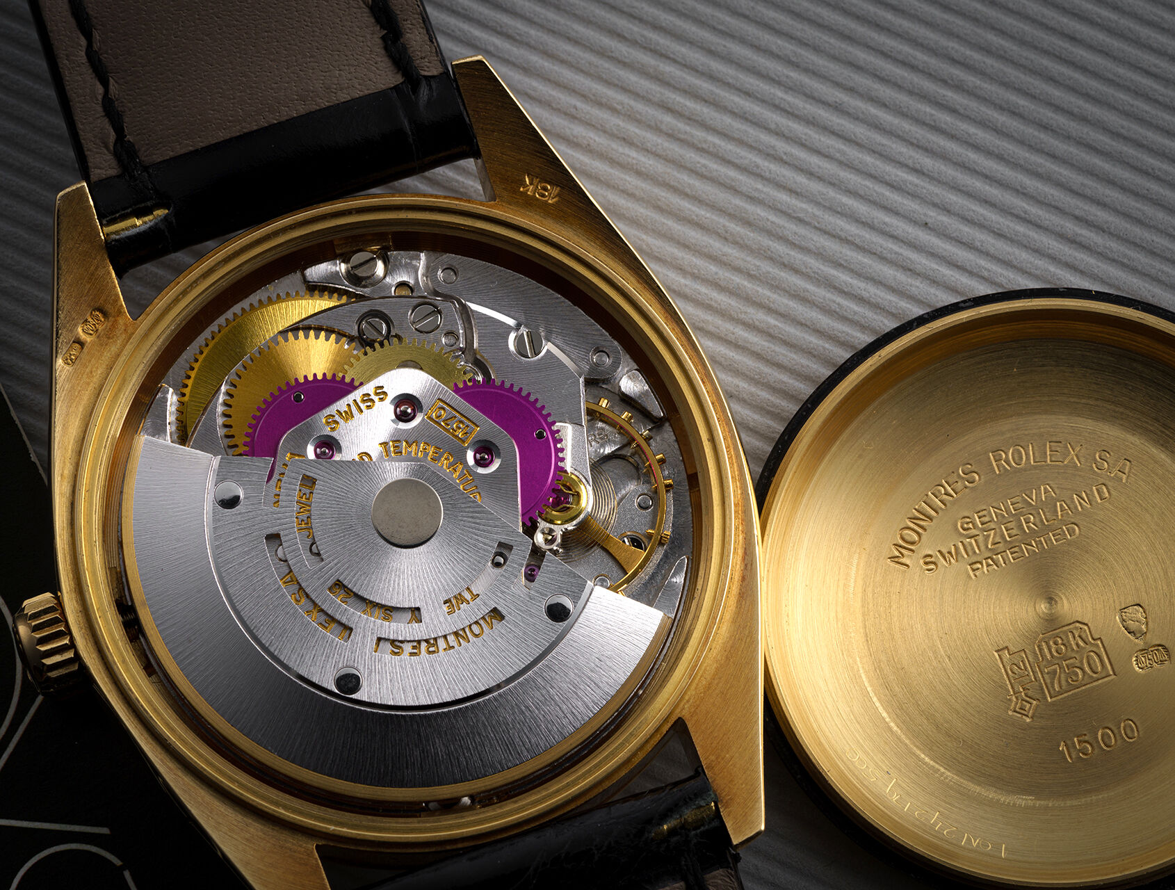 ref 1503 | 1503 - 18ct Yellow Gold | Rolex Oyster Perpetual Date