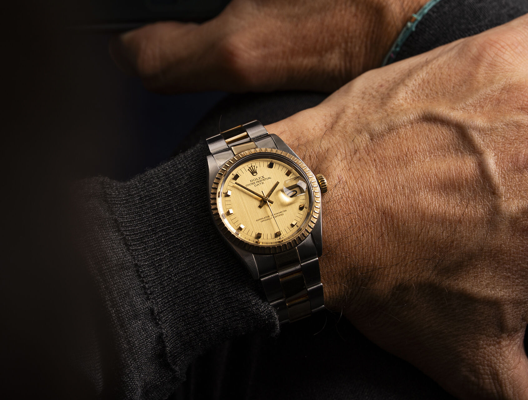 ref 1505 | 1505 - Box & Papers | Rolex Oyster Perpetual Date