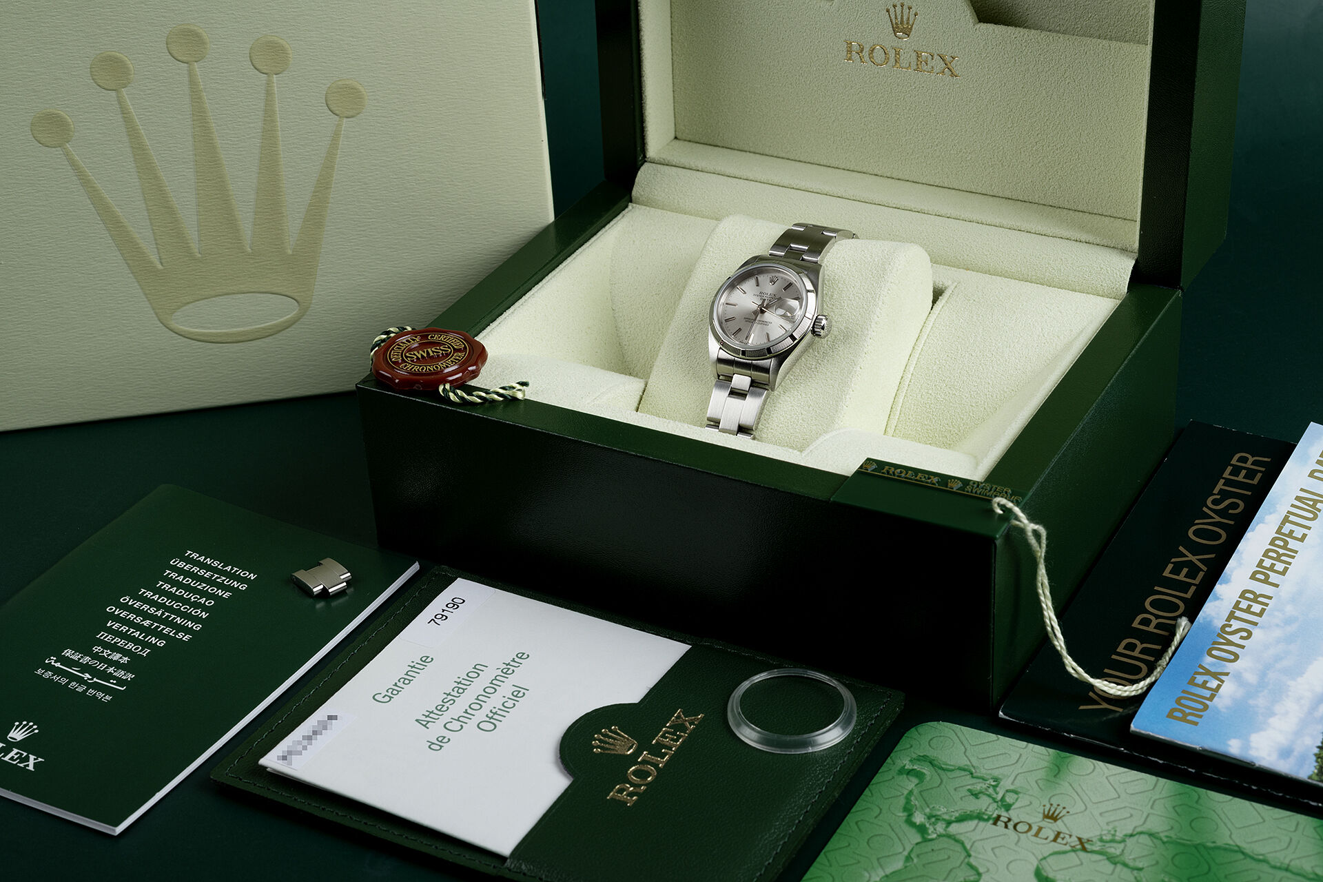ref 79190 | UK Retailed | Rolex Oyster Perpetual Date
