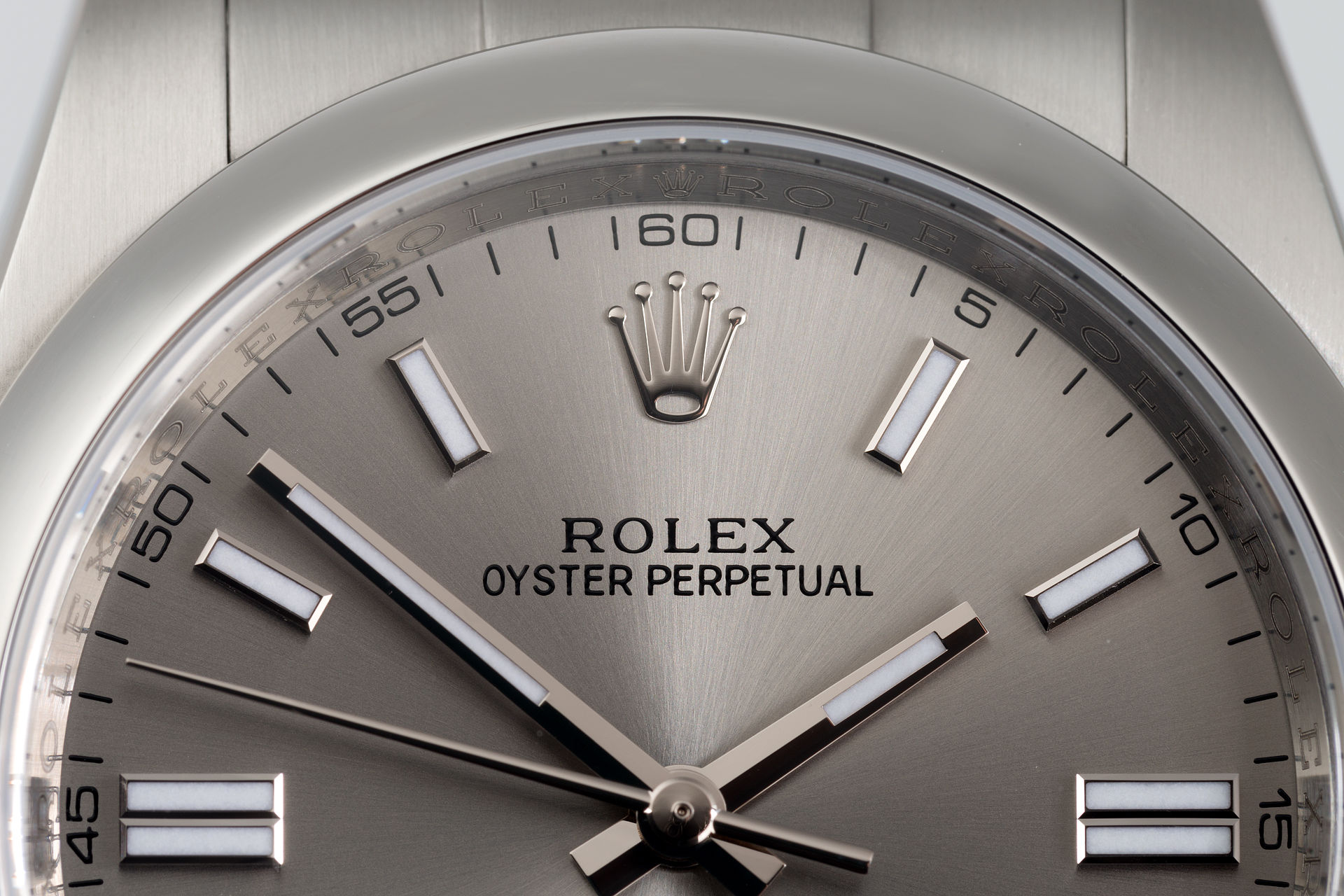 ref 116000 | Full Set 'Steel Grey' | Rolex Oyster Perpetual