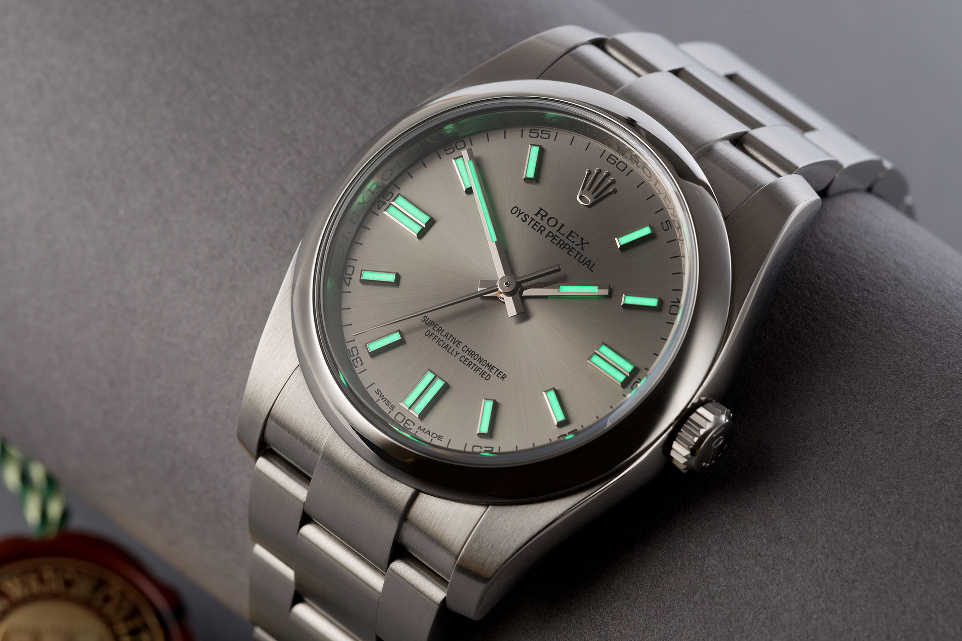 ref 116000 | Full Set 'Steel Grey' | Rolex Oyster Perpetual