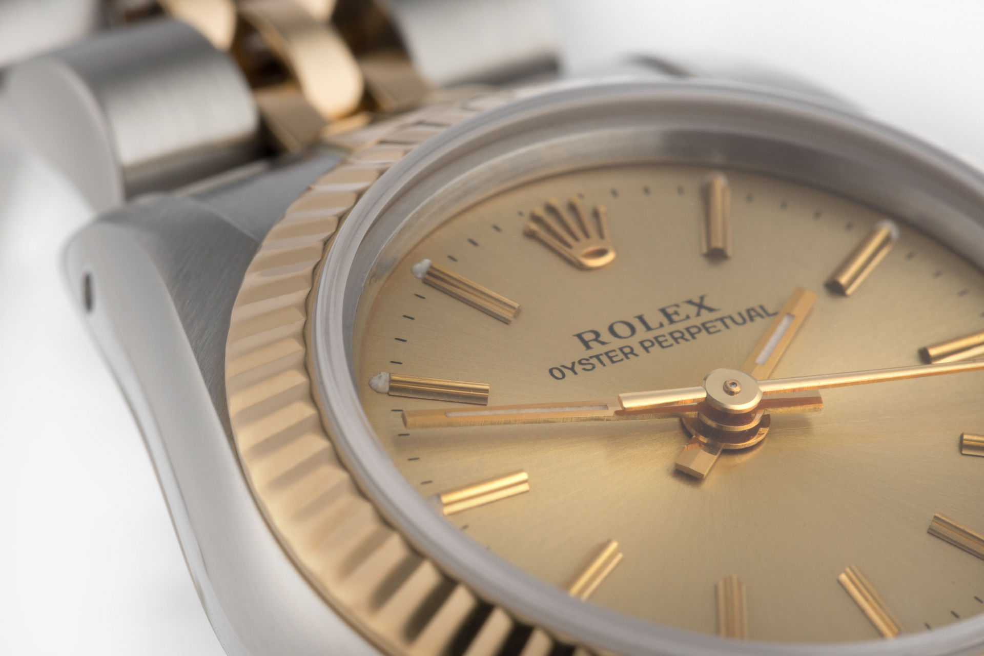 ref 67193 | Gold & Steel 'Box & Papers' | Rolex Oyster Perpetual