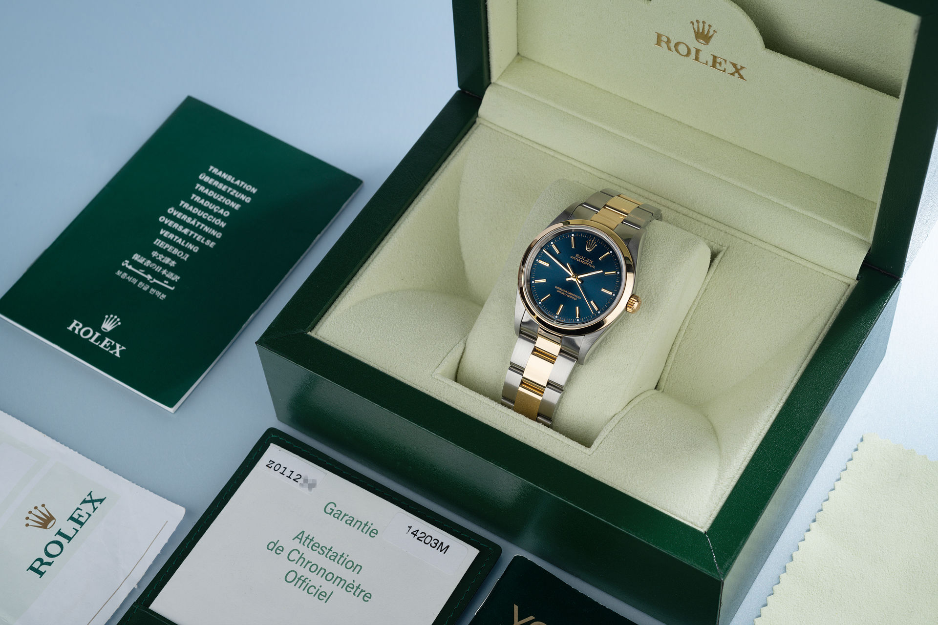 ref 14203M | Gold & Steel 'New Condition' | Rolex Oyster Perpetual