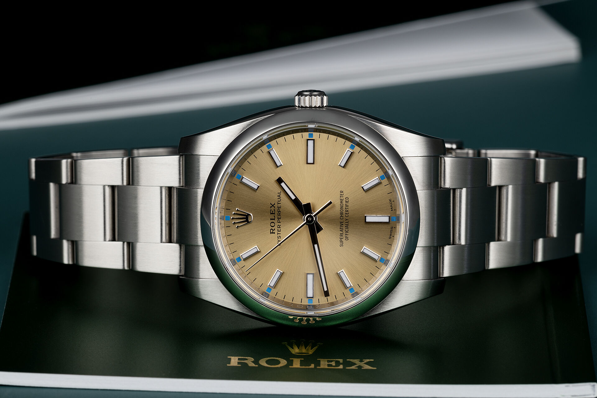 ref 114200 | 'Grape Dial' | Rolex Oyster Perpetual