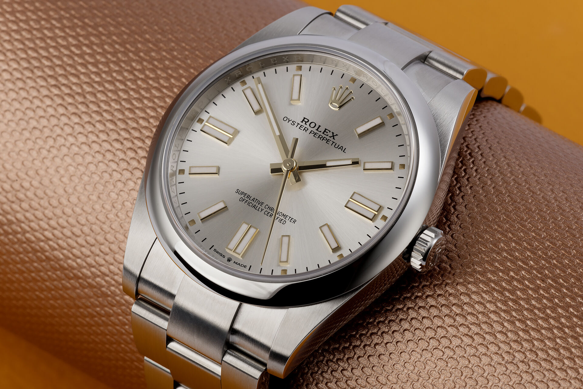 ref 124300 | 'Silver Sunray' New Release  | Rolex Oyster Perpetual