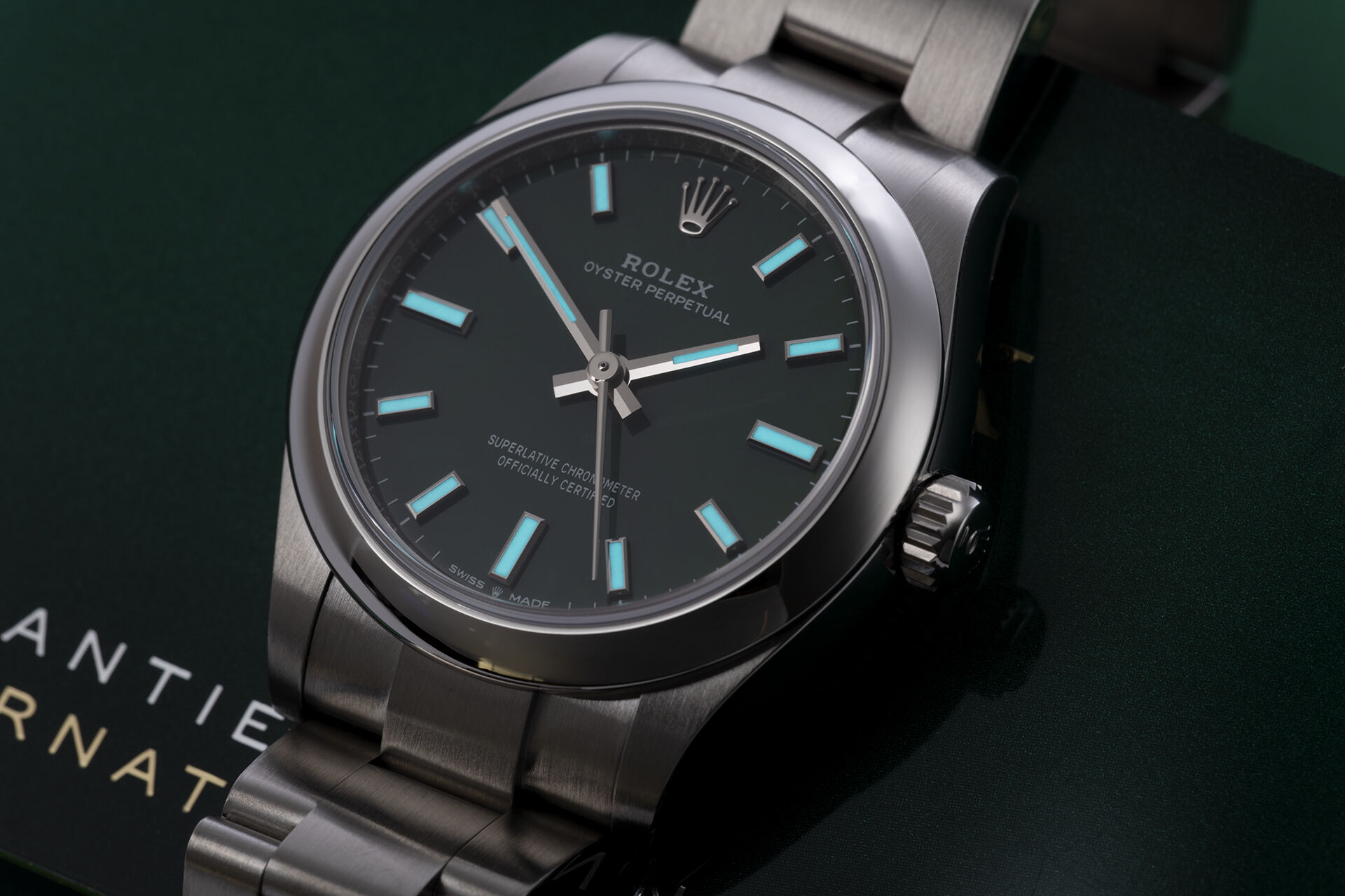 ref 277200 | Latest Release - Green Dial | Rolex Oyster Perpetual