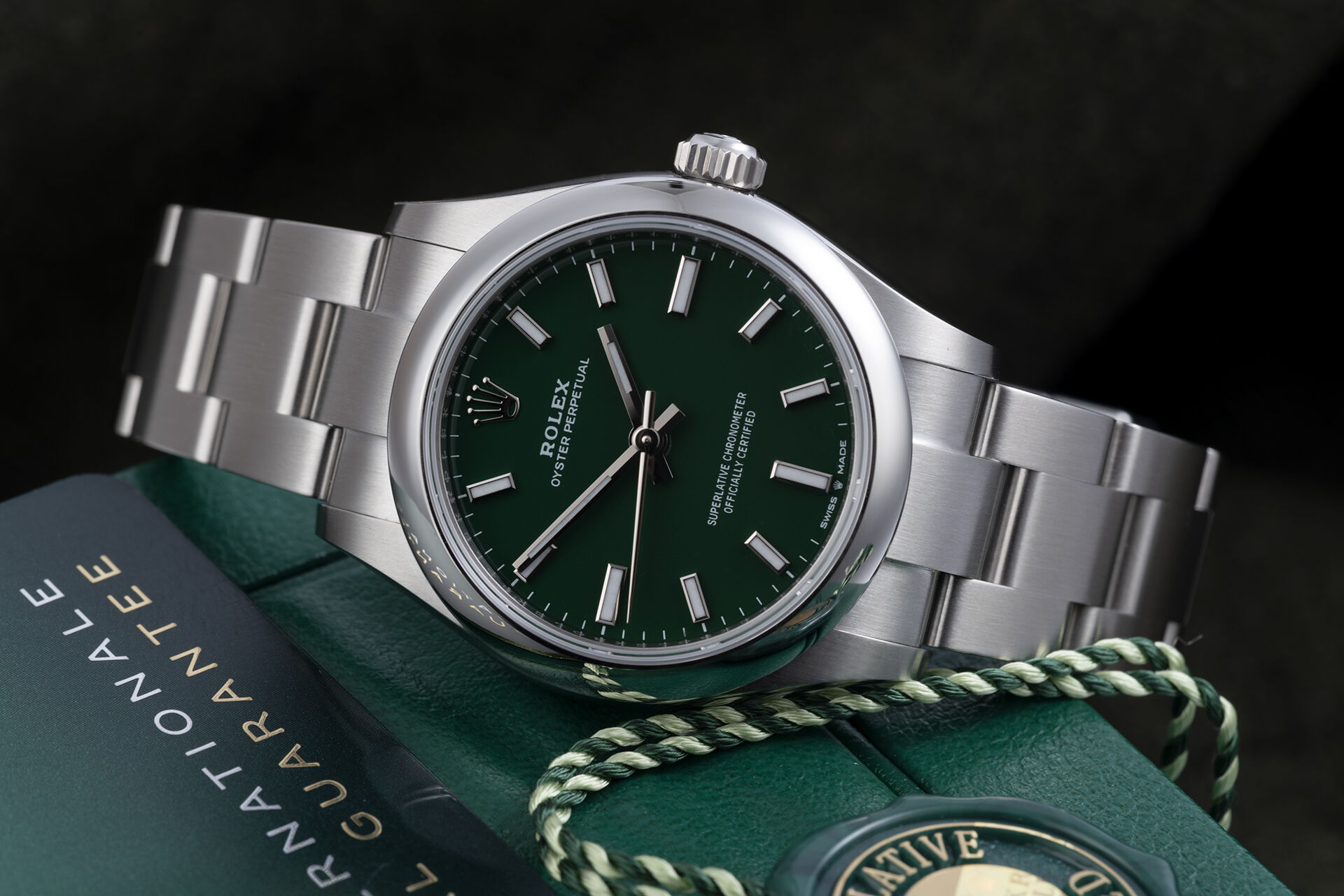 ref 277200 | Latest Release - Green Dial | Rolex Oyster Perpetual
