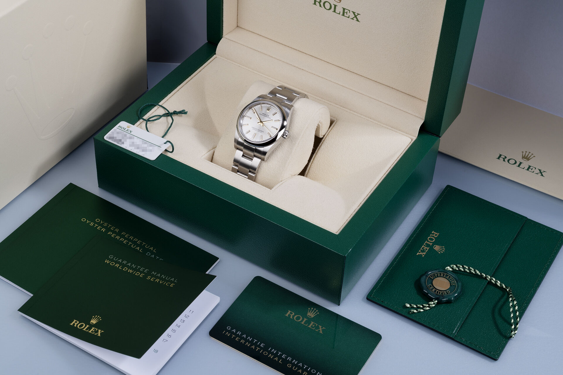 ref 124200 | Novelty - 5 Year Warranty | Rolex Oyster Perpetual