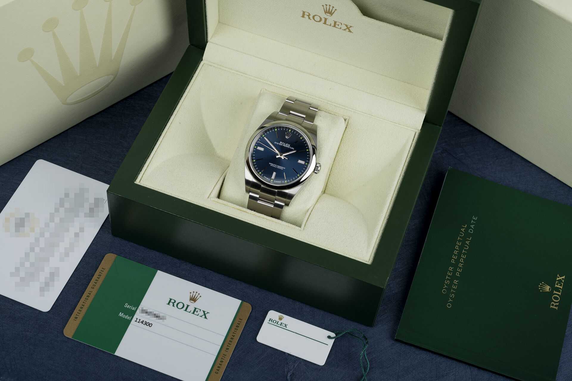 ref 114300 | Rolex Warranty to 2024 | Rolex Oyster Perpetual