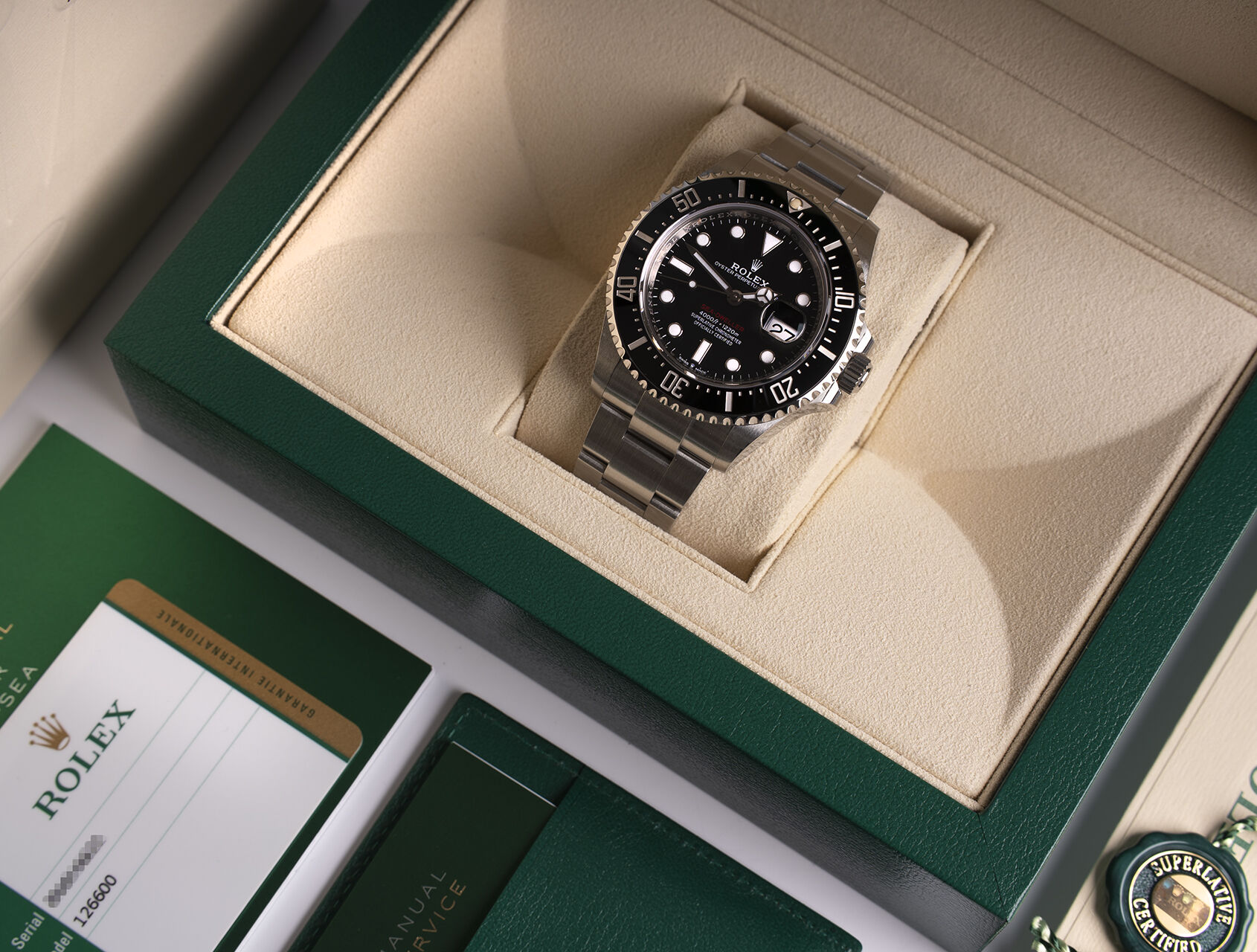ref 126600 | 126600 - 50th Anniversary | Rolex Sea-Dweller