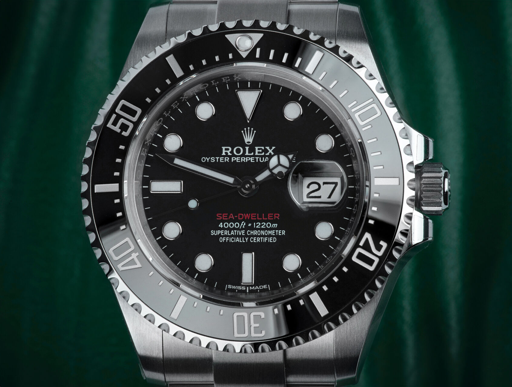 ref 126600 | 126600 - Red Writing | Rolex Sea-Dweller