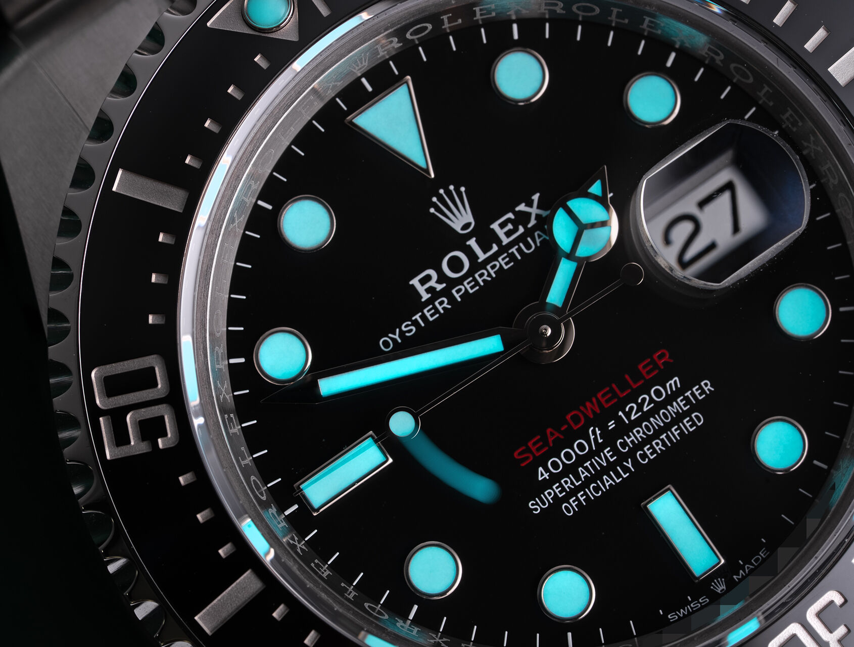 ref 126600 | 126600 - Red Writing | Rolex Sea-Dweller