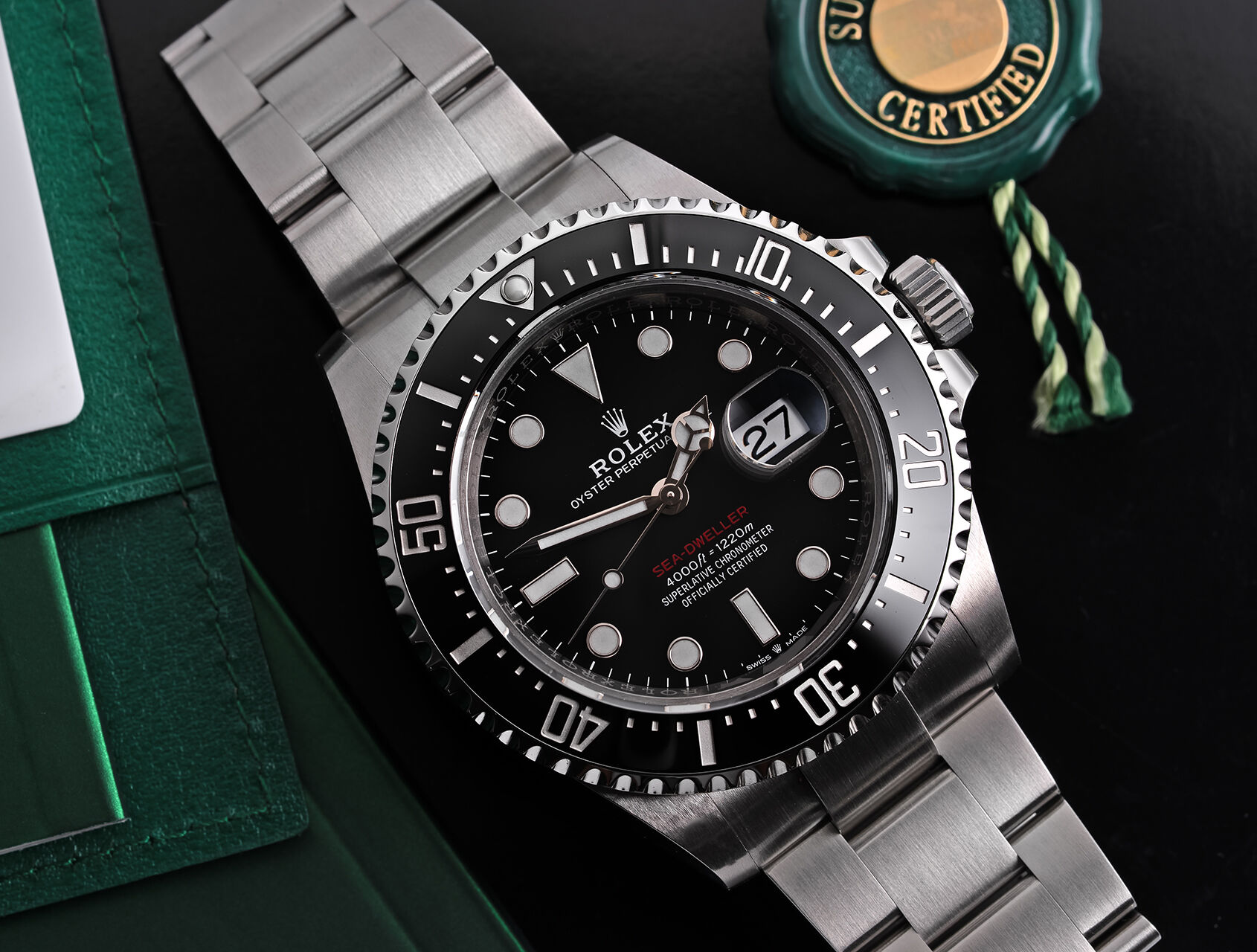 ref 126600 | 126600 - Red Writing | Rolex Sea-Dweller