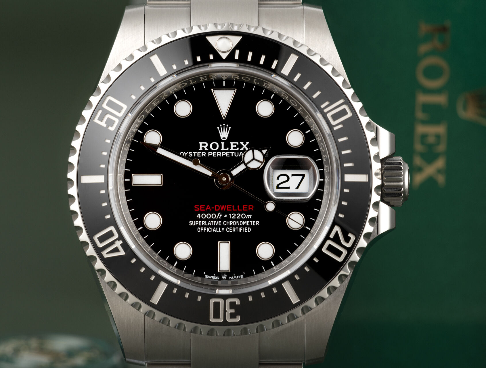 ref 126600 | 126600 - Red Writing | Rolex Sea-Dweller
