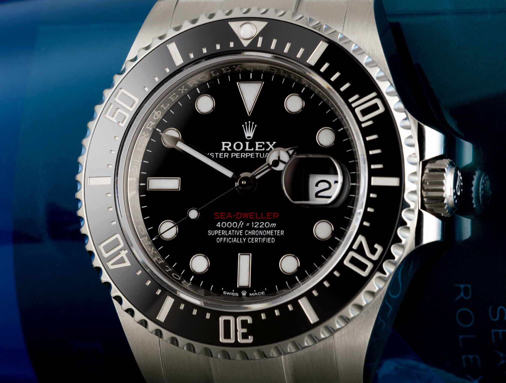 ref 126600 | 126600 - Red Writing | Rolex Sea-Dweller