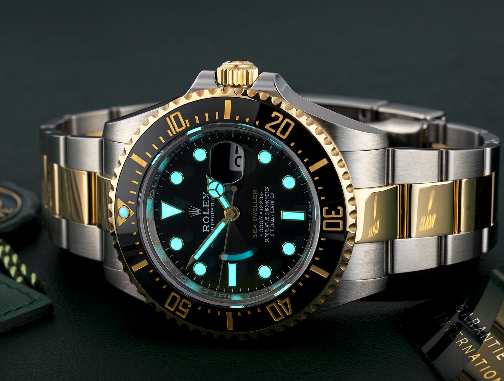 ref 126603 | 126603 - Gold & Steel | Rolex Sea-Dweller