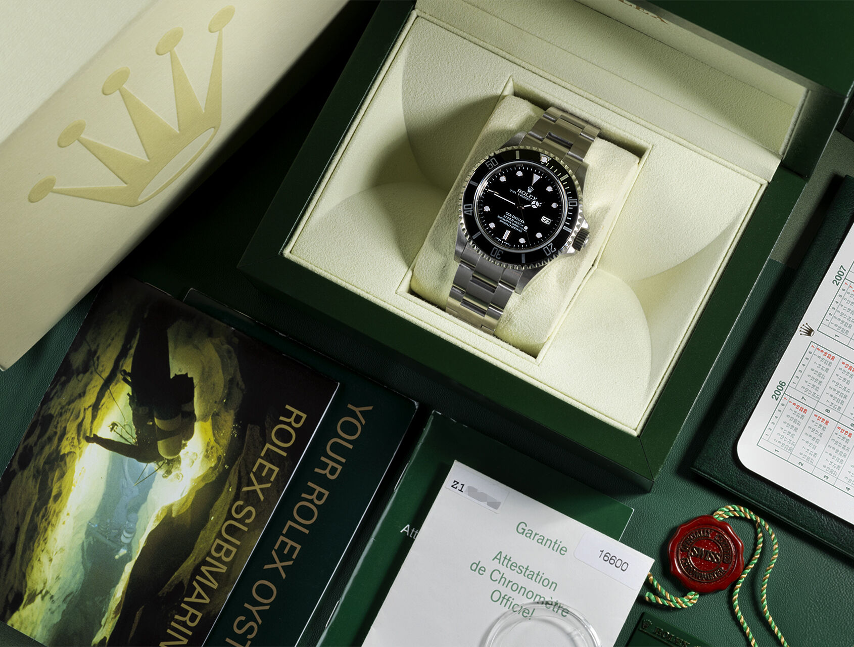 ref 16600 | 16600 - Aluminum Bezel | Rolex Sea-Dweller