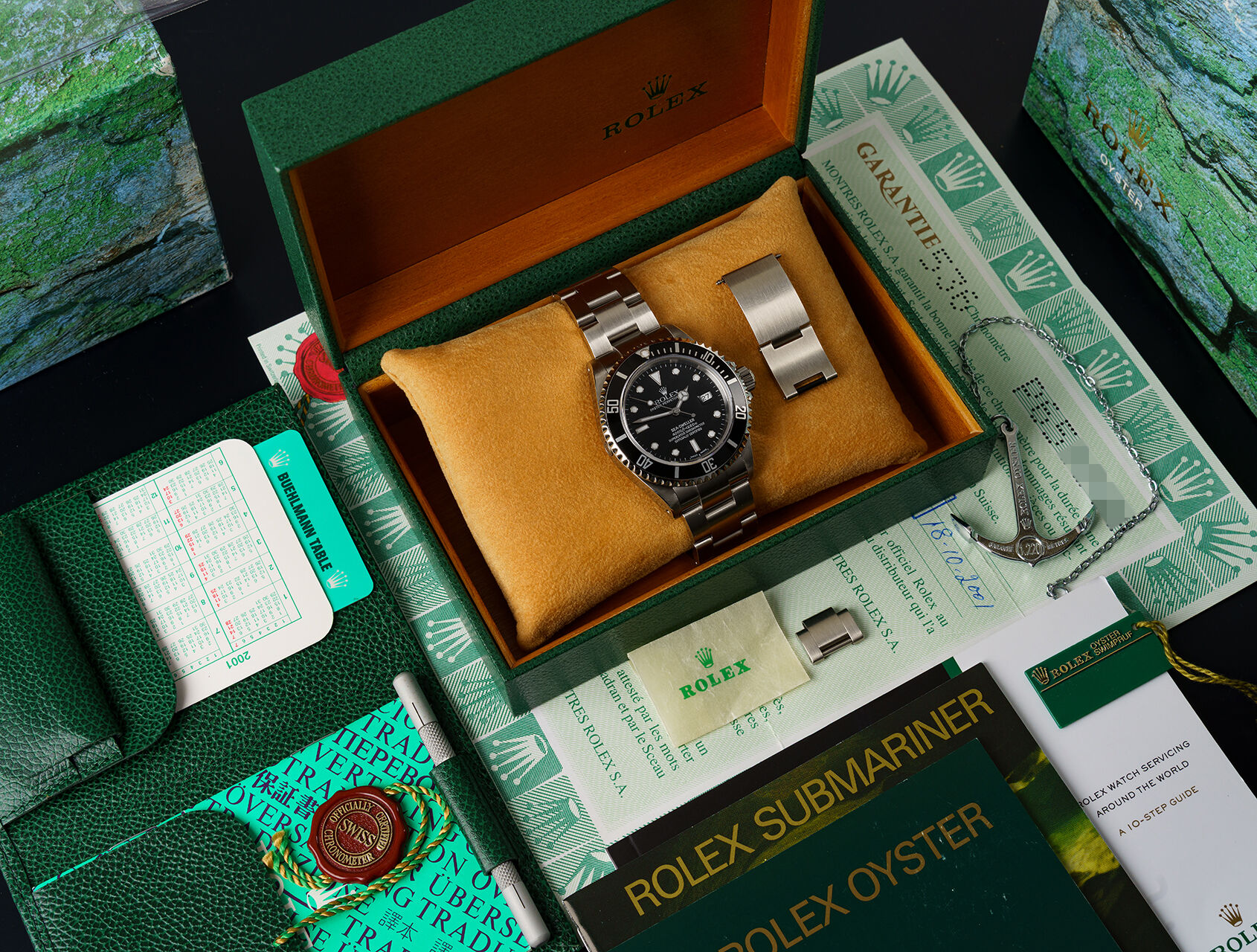 ref 16600 | 16600 - Box & Certificate | Rolex Sea-Dweller