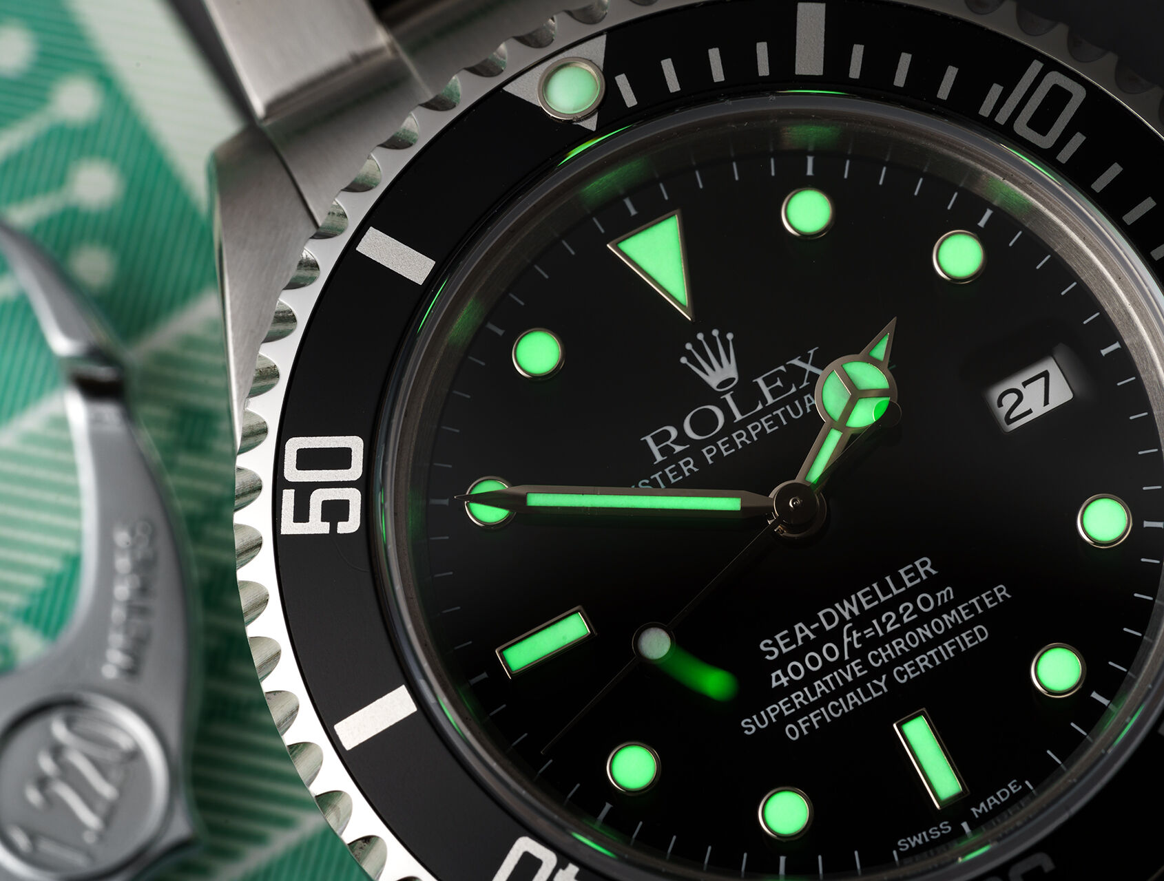 ref 16600 | 16600 - Box & Certificate | Rolex Sea-Dweller