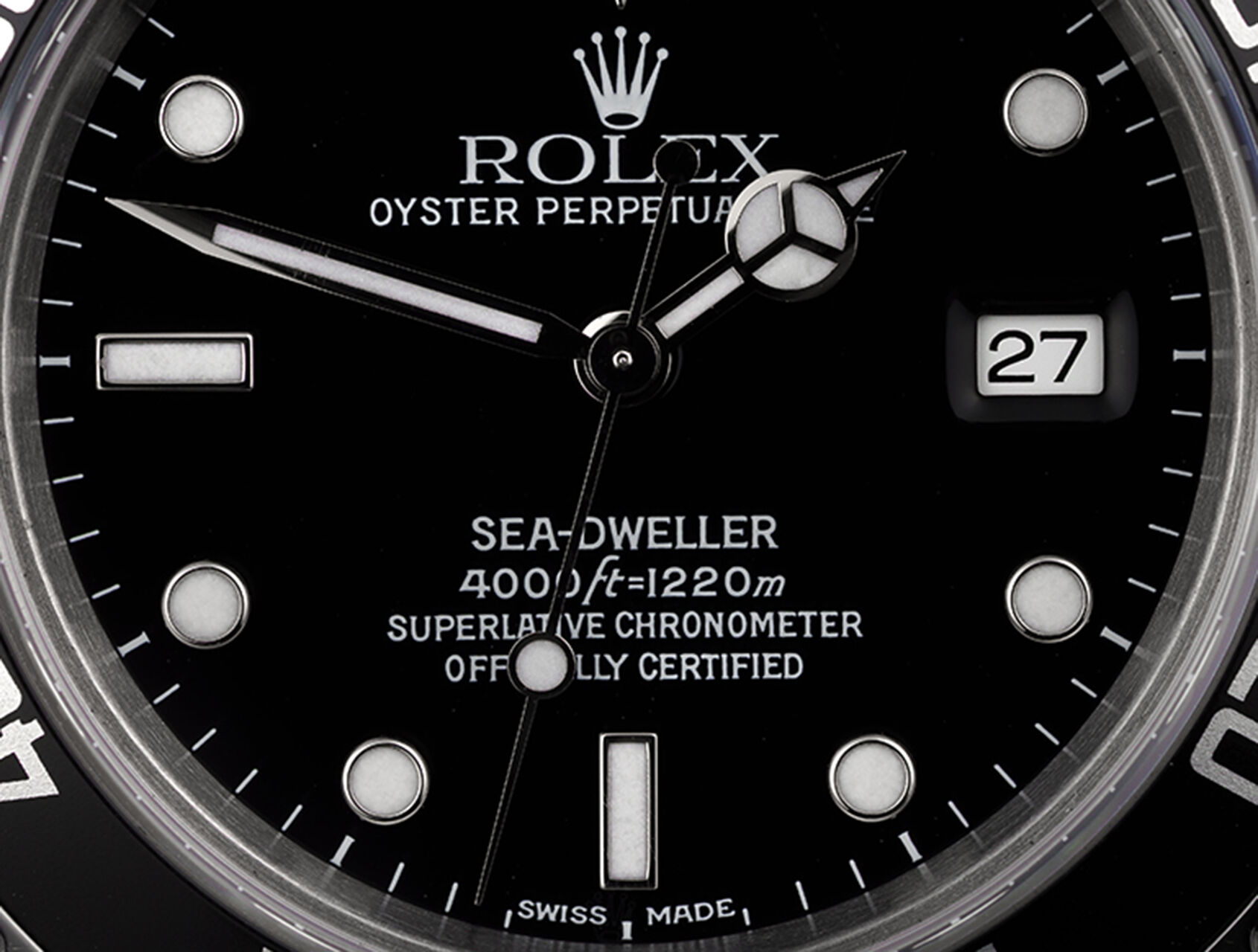 ref 16600 | 16600 - Box & Certificate | Rolex Sea-Dweller