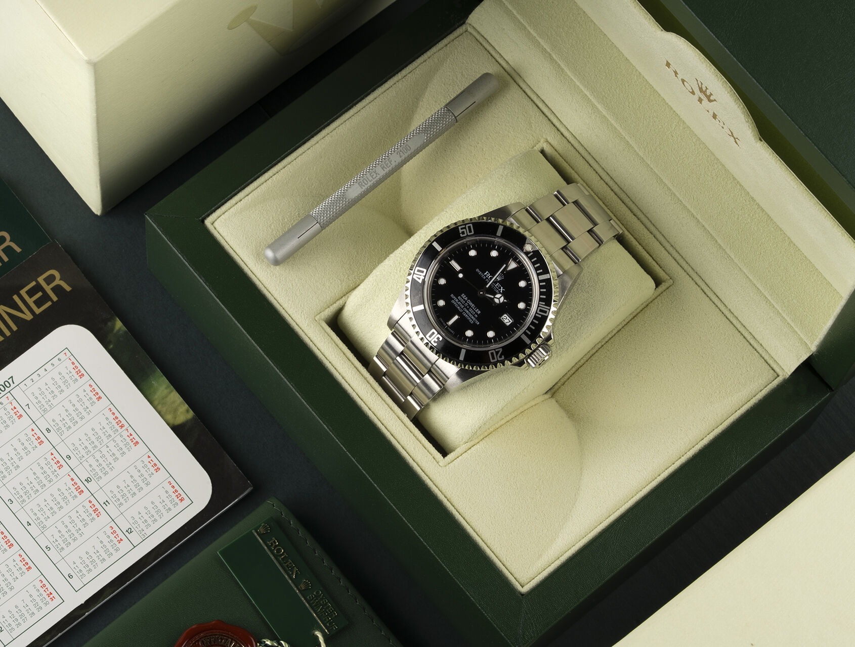 ref 16600 | 16600 - Box & Certificate | Rolex Sea-Dweller
