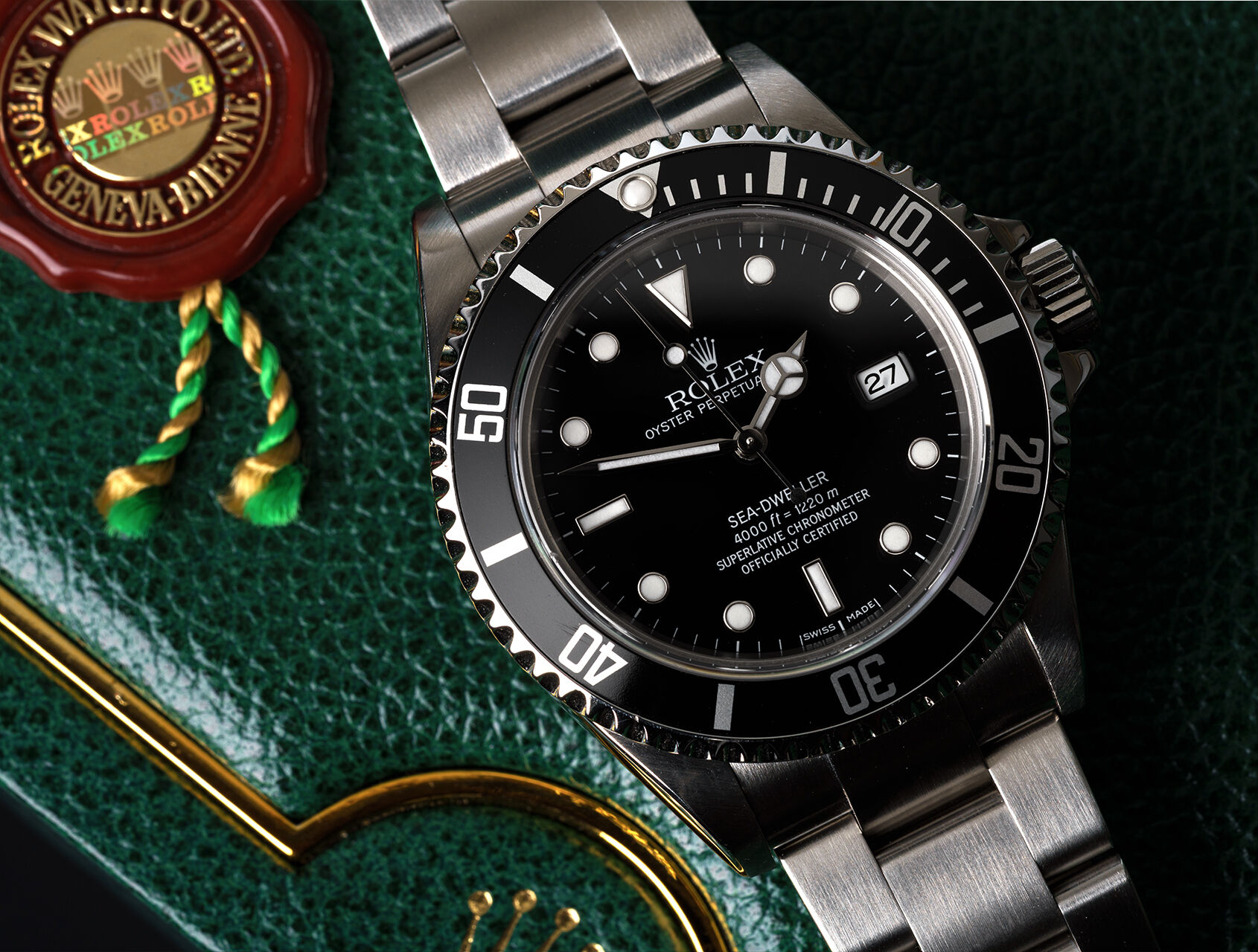 ref 16600 | 16600 - Box & Papers | Rolex Sea-Dweller