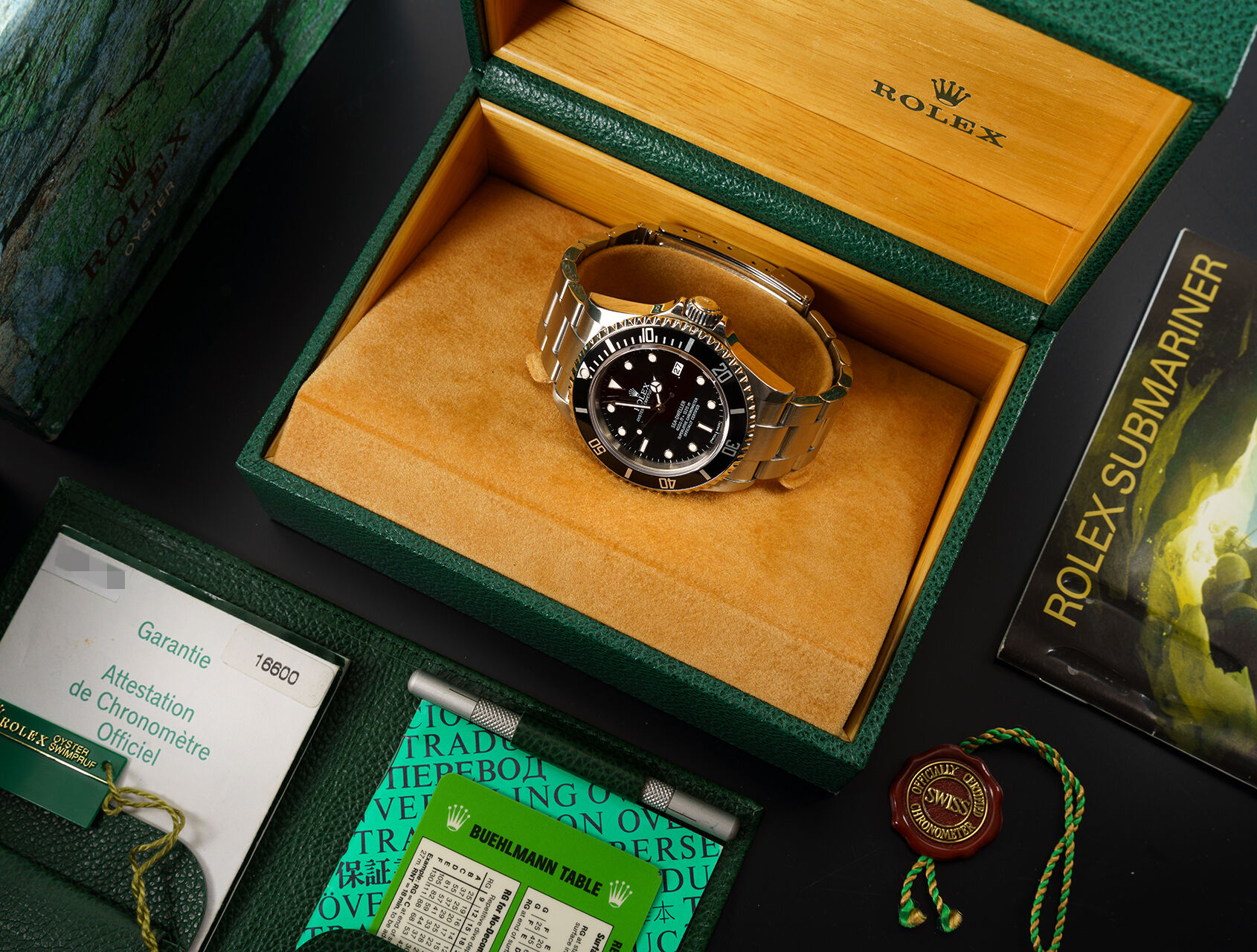 ref 16600 | 16600 - Box & Papers | Rolex Sea-Dweller
