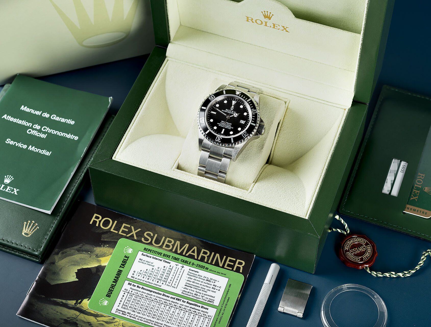 ref 16600 | 16600 - New Old Stock | Rolex Sea-Dweller