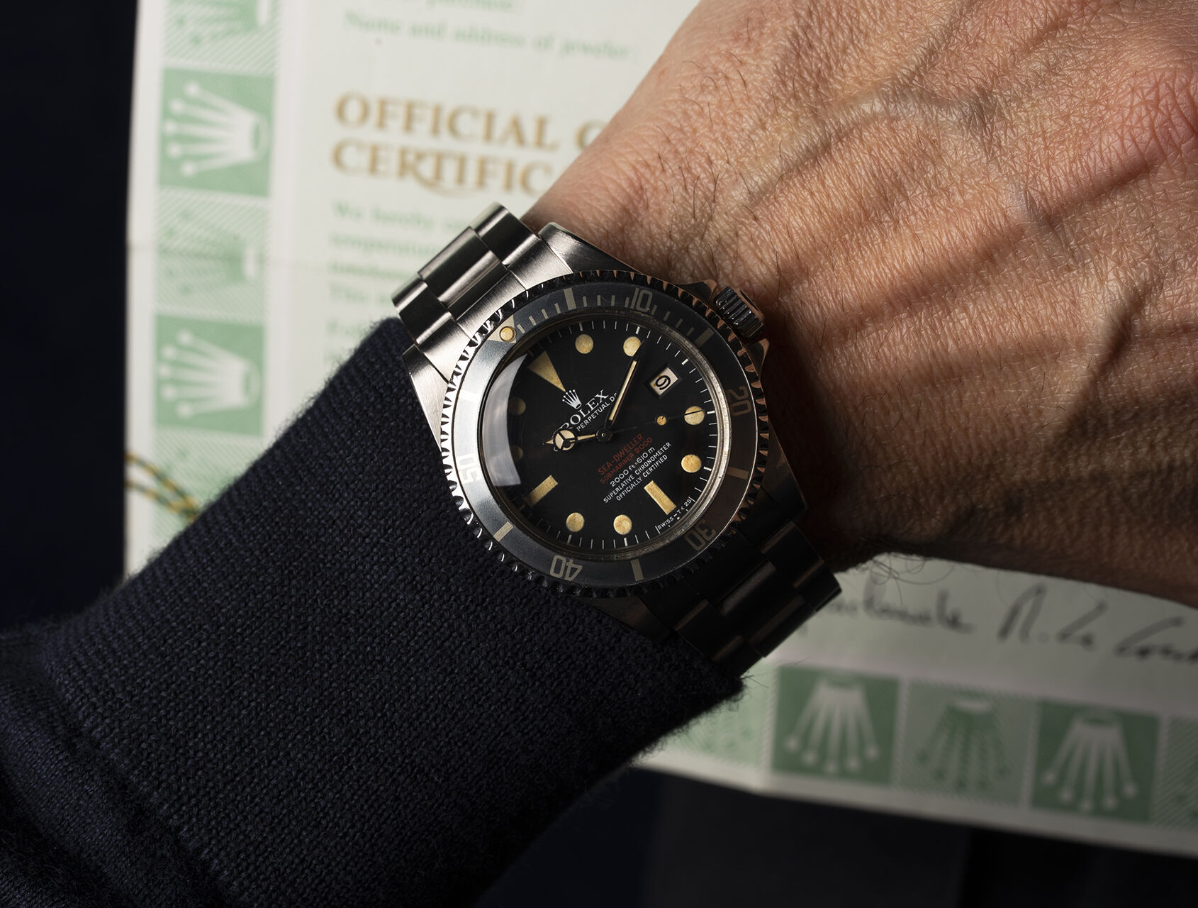 ref 1665 | 'Double Red' | Rolex Sea-Dweller