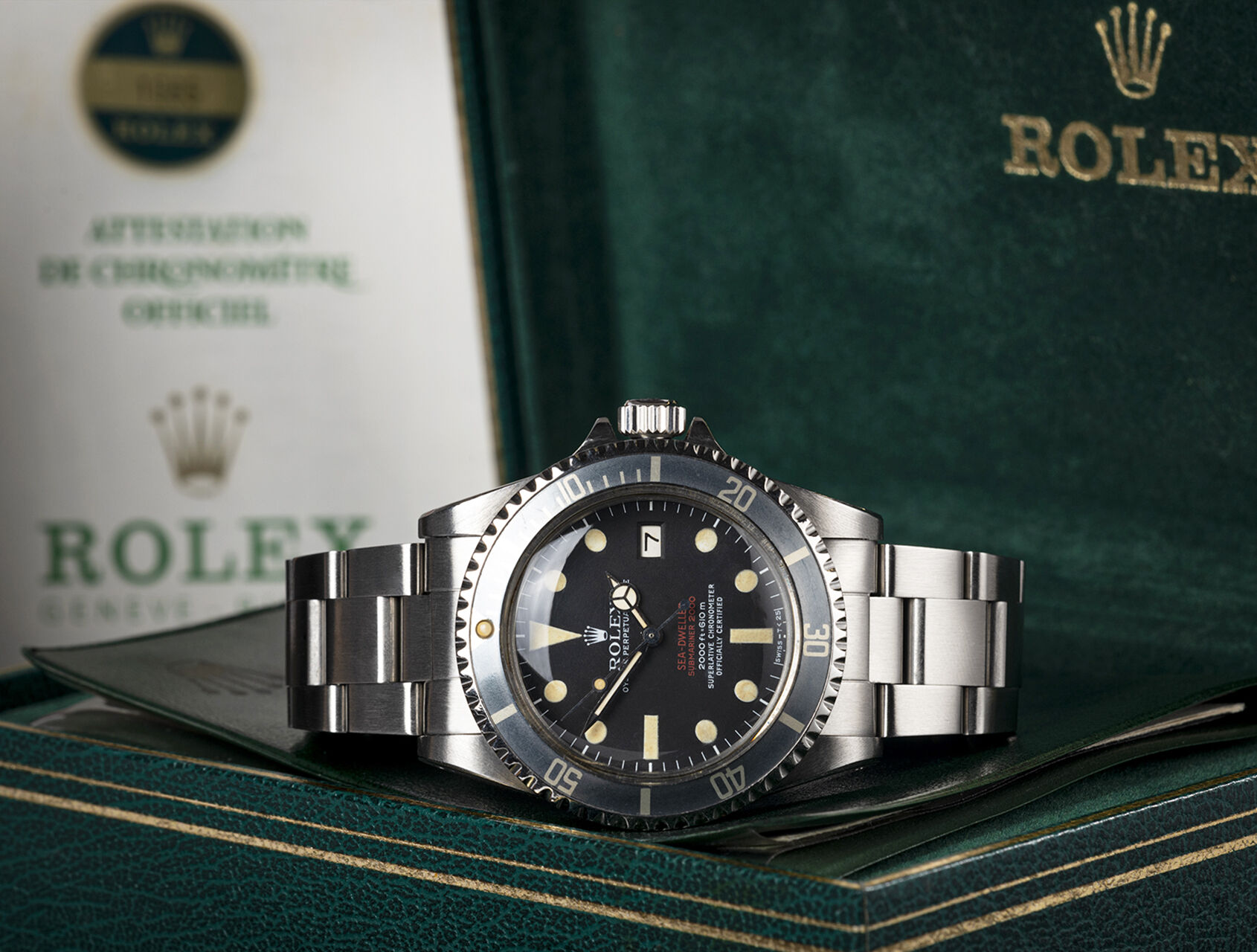 ref 1665 | 'Double Red' | Rolex Sea-Dweller